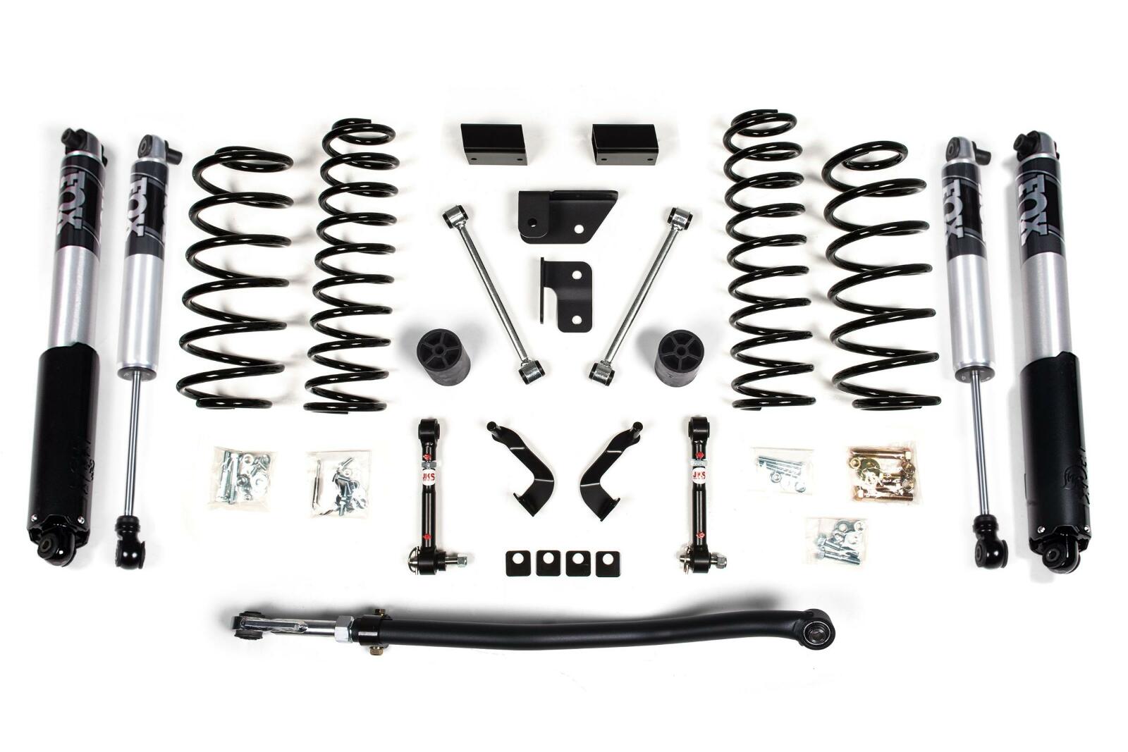 2018-2024 Jeep Wrangler JL 3" Suspension Lift System - FOX 2.5 Performance Series Shocks