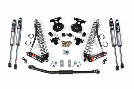 2011-2016 Ford F250/F350 4wd 2.5" Suspension Lift Kit, 1" Rear, Block, Diesel - Fox 2.5 PES C/O Front, Fox 2.0 IFP PS Front/Rear