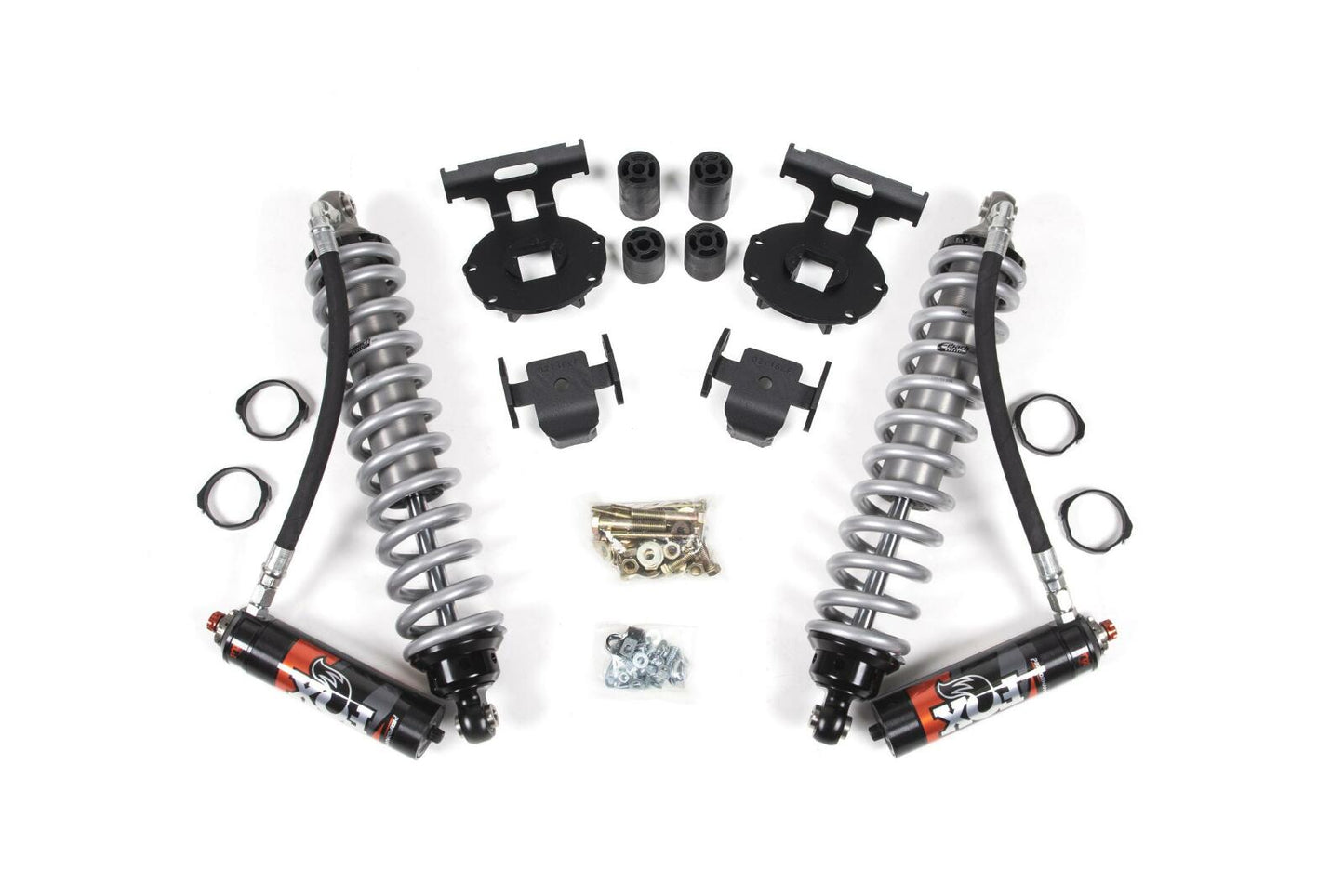 2017-2019 Ford F250/F350 4wd 4" Coilover Upgrade Kit - Fox 2.5 PES C/O Front