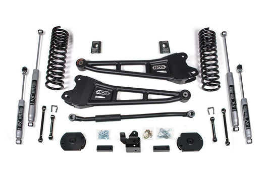 2019-2024 Ram 2500 3" Radius Arm Suspension Lift, 1.25" Rear, Spacer, Diesel - Fox 2.5 PES R/R  Front, Fox 2.5 PES P/B  Rear