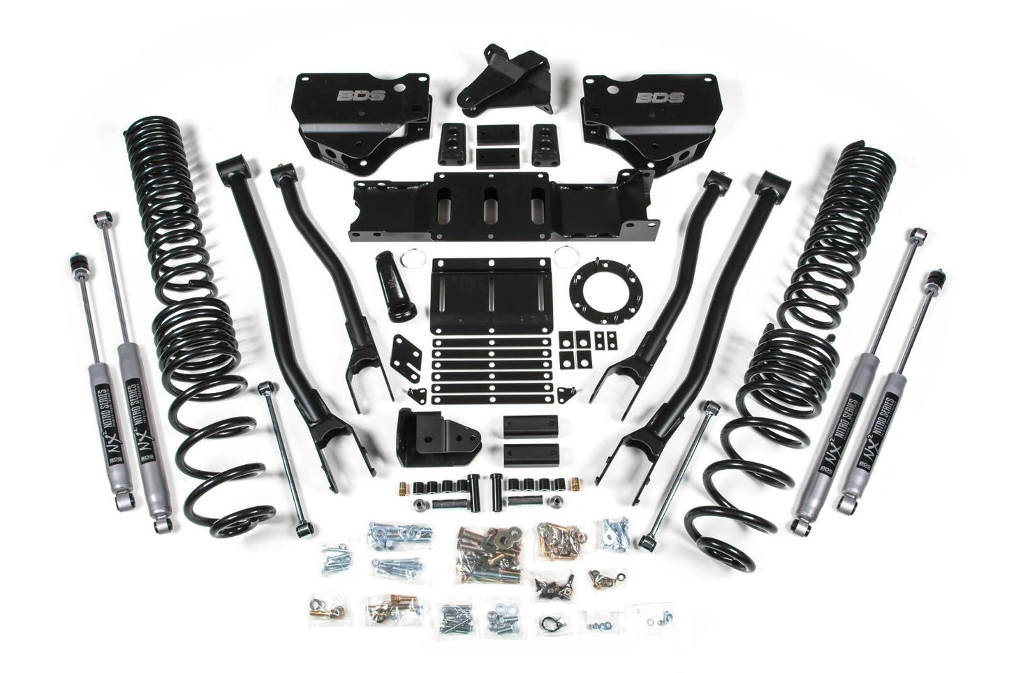 2019-2024 Ram 2500 6" 4-Link Suspension Lift, 4.5" Rear, Spring, Diesel - Fox 2.5 PES R/R  Front, Fox 2.5 PES P/B  Rear