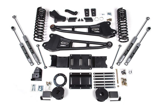 2019-2024 Ram 2500 4" Radius Arm Diesel - Rear AirRide - NX2 Shocks