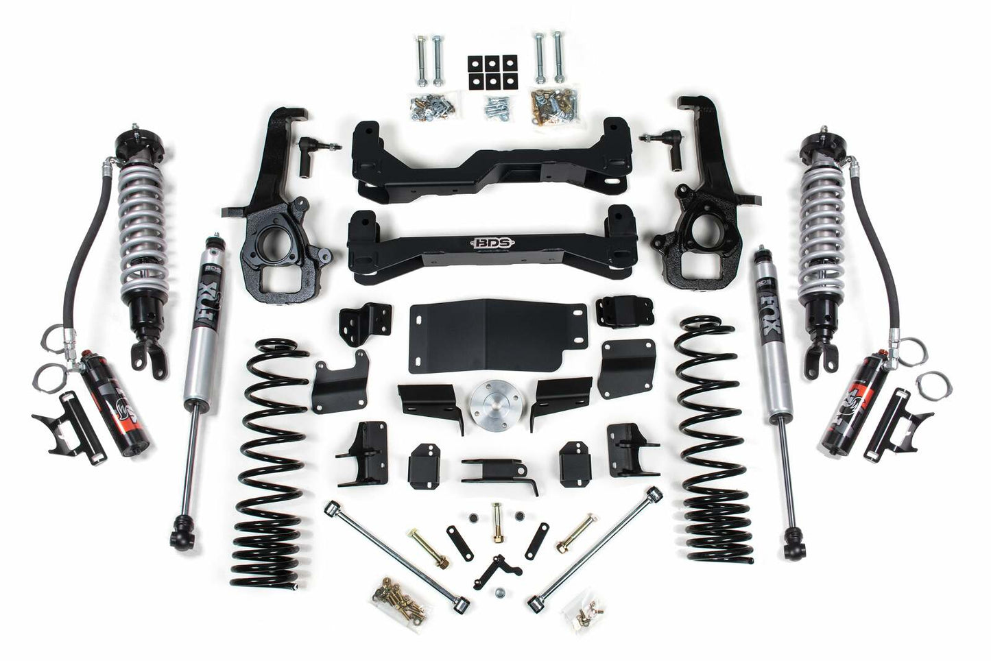 2019-2023 Ram 1500 Rebel 4wd 3" Suspension Lift Kit 3" Rear Coil Spring- Fox 2.5 PES C/O, Fox 2.0 Rear