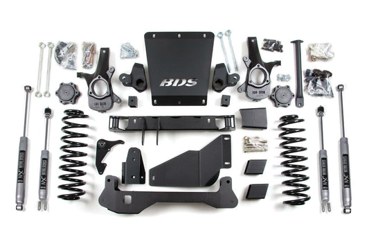 Chevy GMC Avalanche Yukon XL Suburban Tahoe 6.5" Lift Kit 00-06 4WD