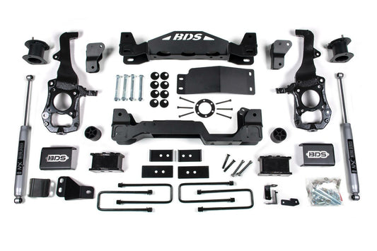 2021-2024 Ford F150 4" BDS Lift System - Fox Shocks