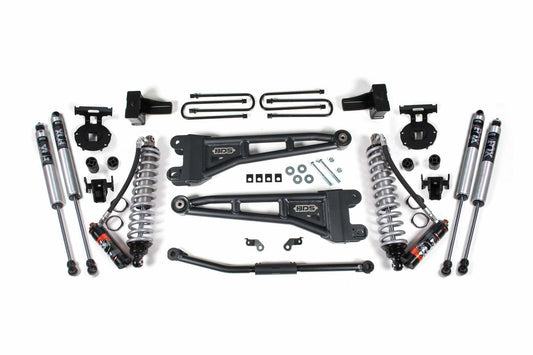 2011-2016 Ford F250/F350 4wd 2.5" Radius Arm Suspension Lift Kit, 2" Rear, Block, Diesel - Fox 2.5 PES C/O Front, Fox 2.0 IFP PS Aux Front, Fox 2.0 IFP PS Rear