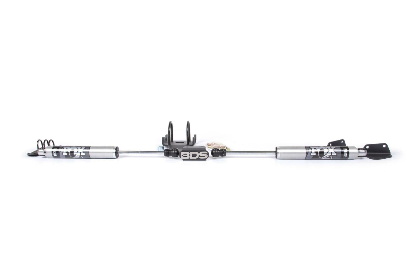 Dual Stabilizer Kit - Fox 2.0 - 08-13 Dodge Ram 2500, 08-12 Dodge Ram 3500 - w/T-Style Steering