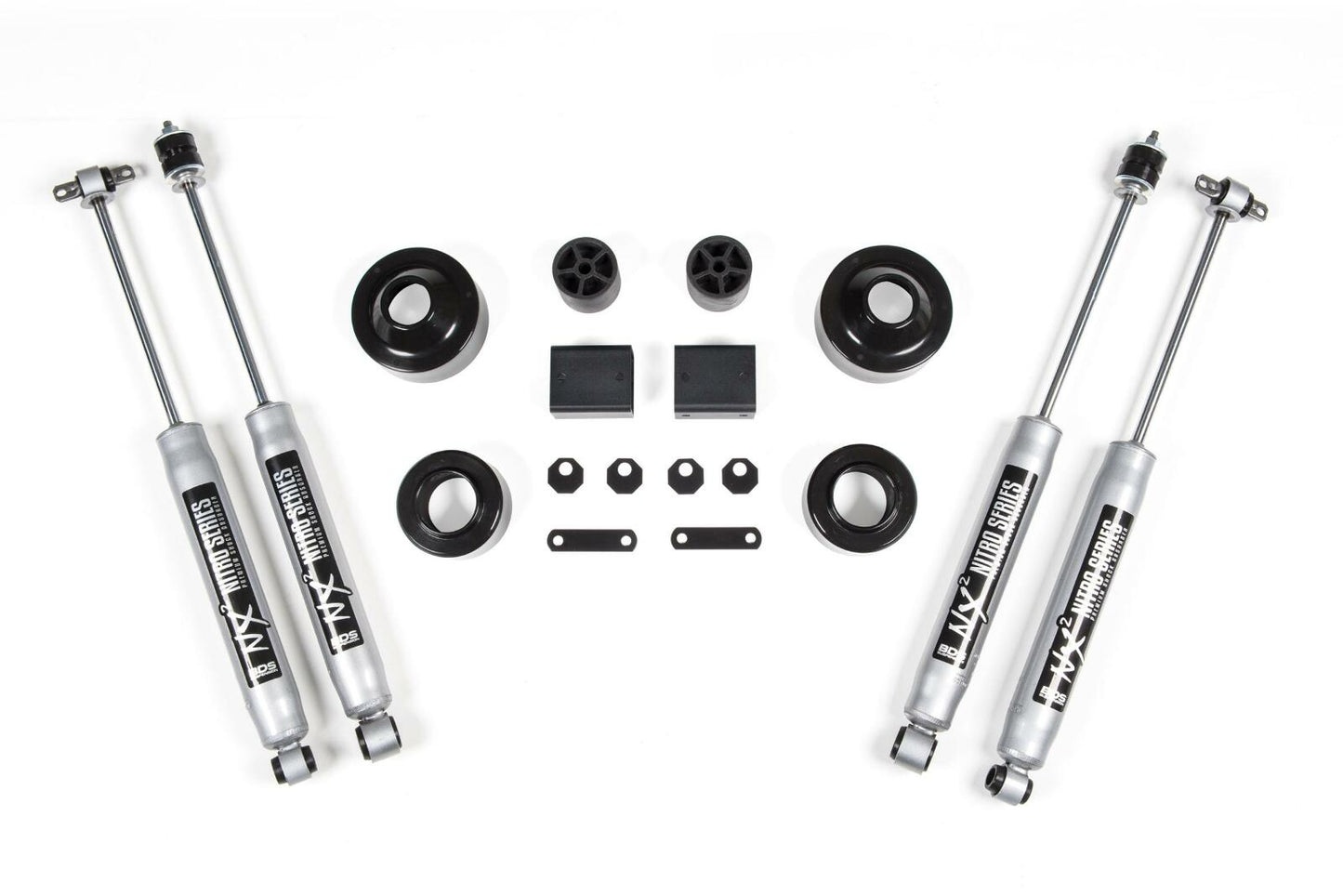 2007-2018 Jeep Wrangler (JK)/Rubicon 4dr/2dr 2/2 Spacer Kit