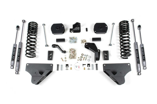 2014-18 Ram 2500 4wd 4" Front/2.5" Rear Spacer Kit - Diesel