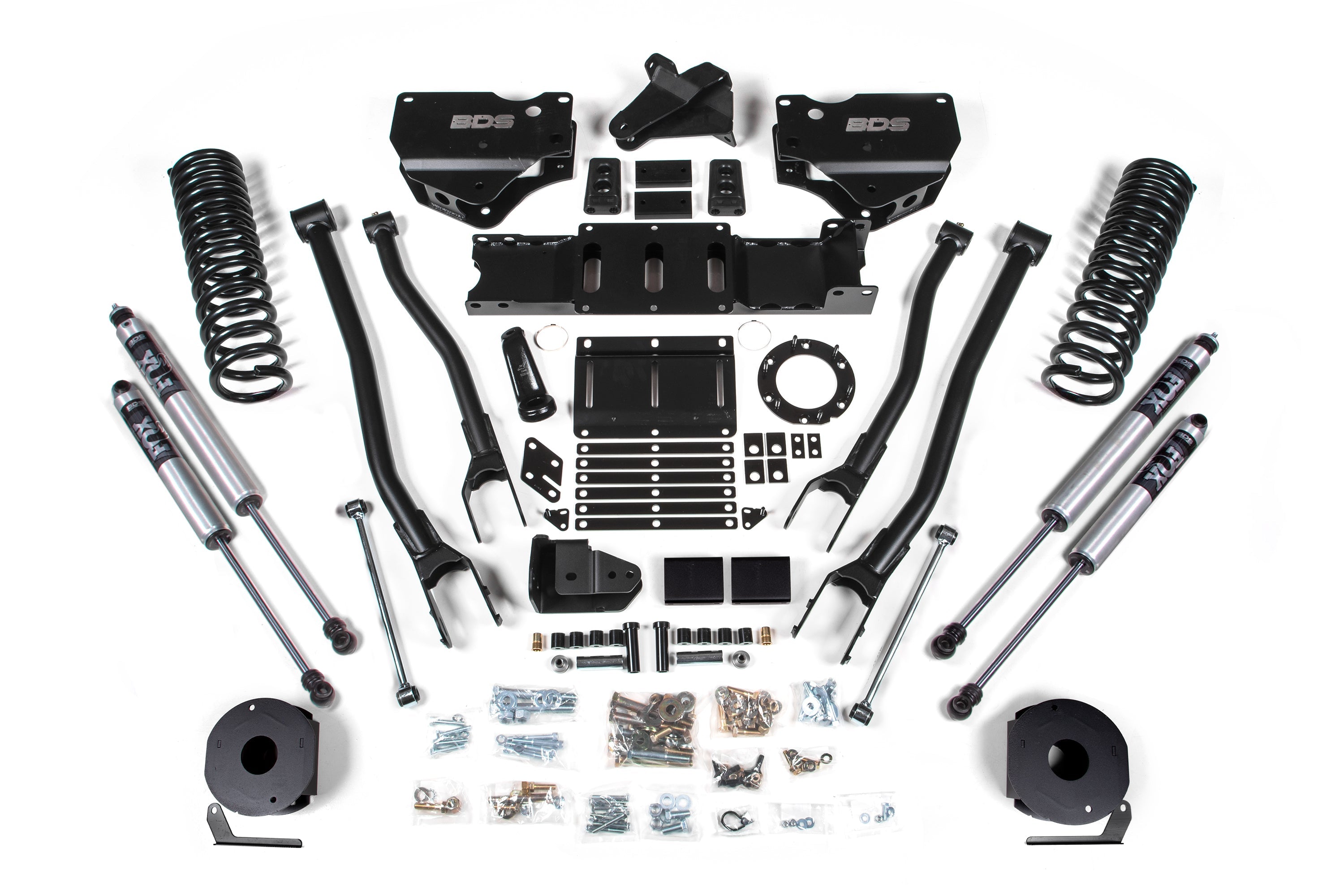 4 Inch Lift Kit w/ 4-Link | Ram 2500 w/ Rear Air Ride (19-24) 4WD | Gas