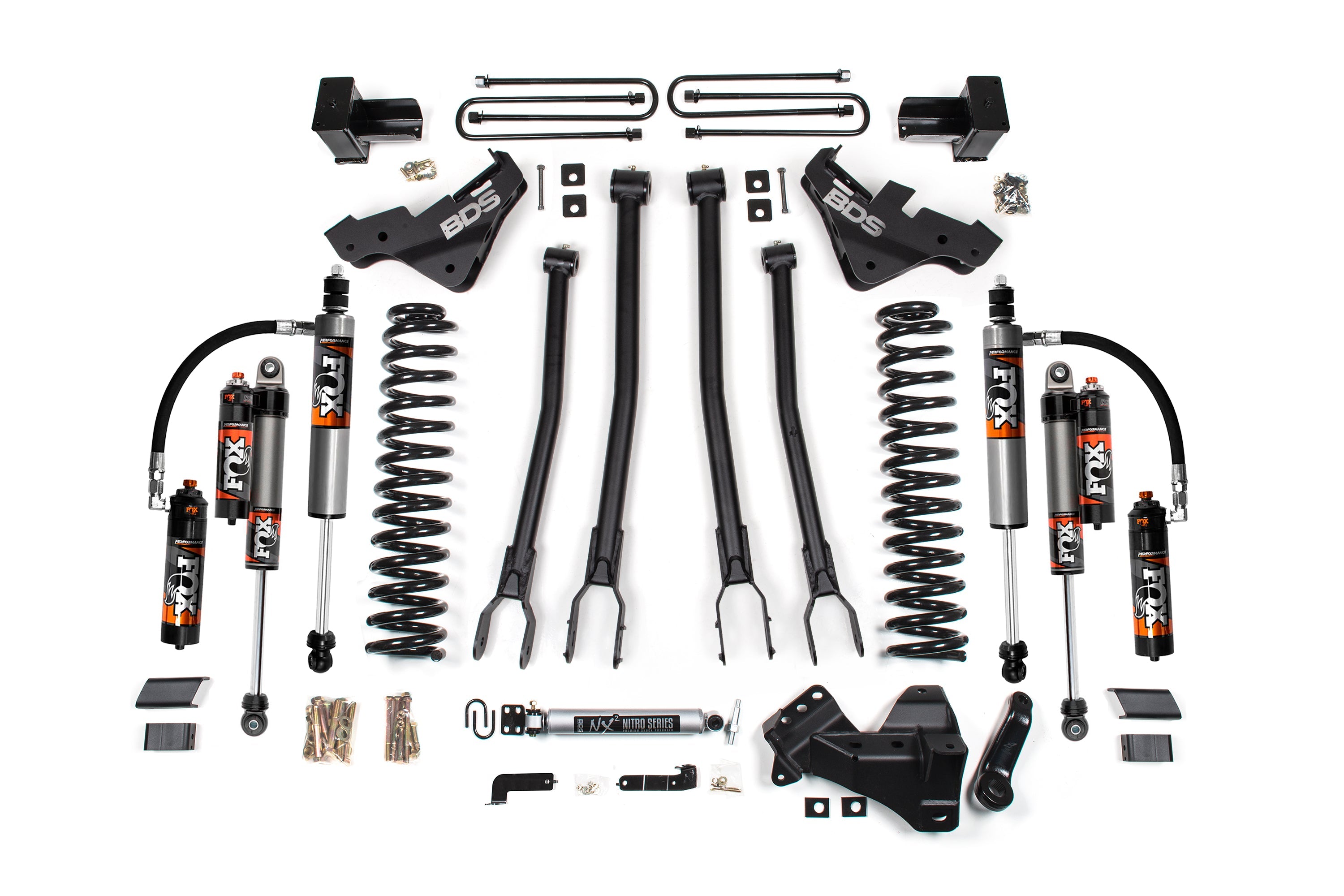 5 Inch Lift Kit w/ 4-Link | Ford F350 Super Duty DRW (23-25) 4WD | Diesel