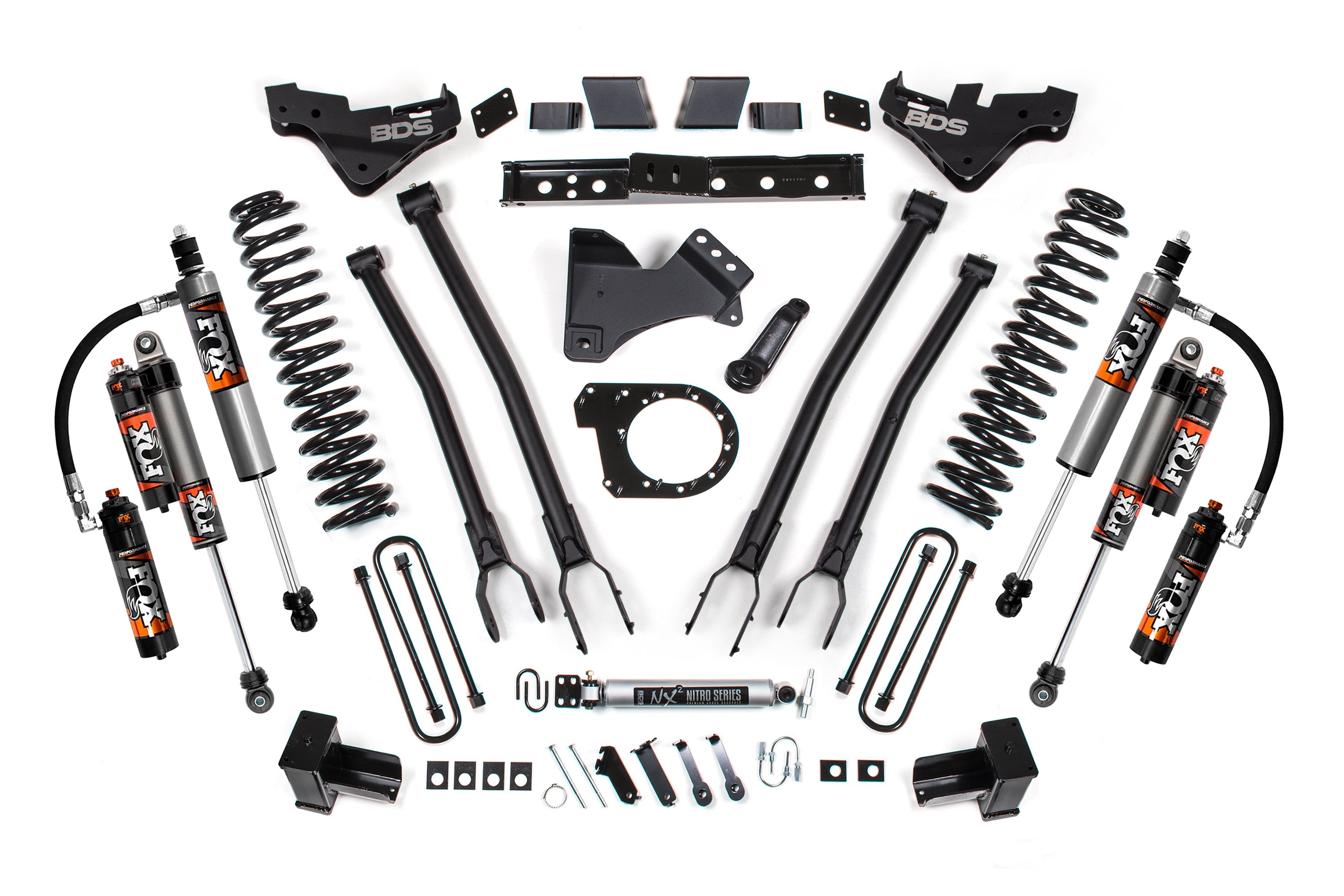 7 Inch Lift Kit w/ 4-Link | Ford F250/F350 Super Duty (23-25) 4WD | Diesel