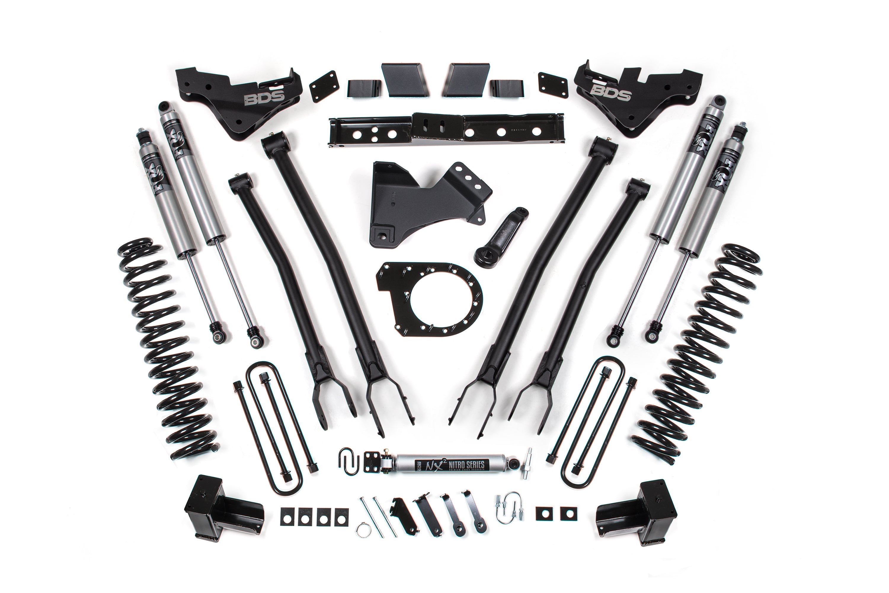 7 Inch Lift Kit w/ 4-Link | Ford F350 Super Duty DRW (23-25) 4WD | Diesel
