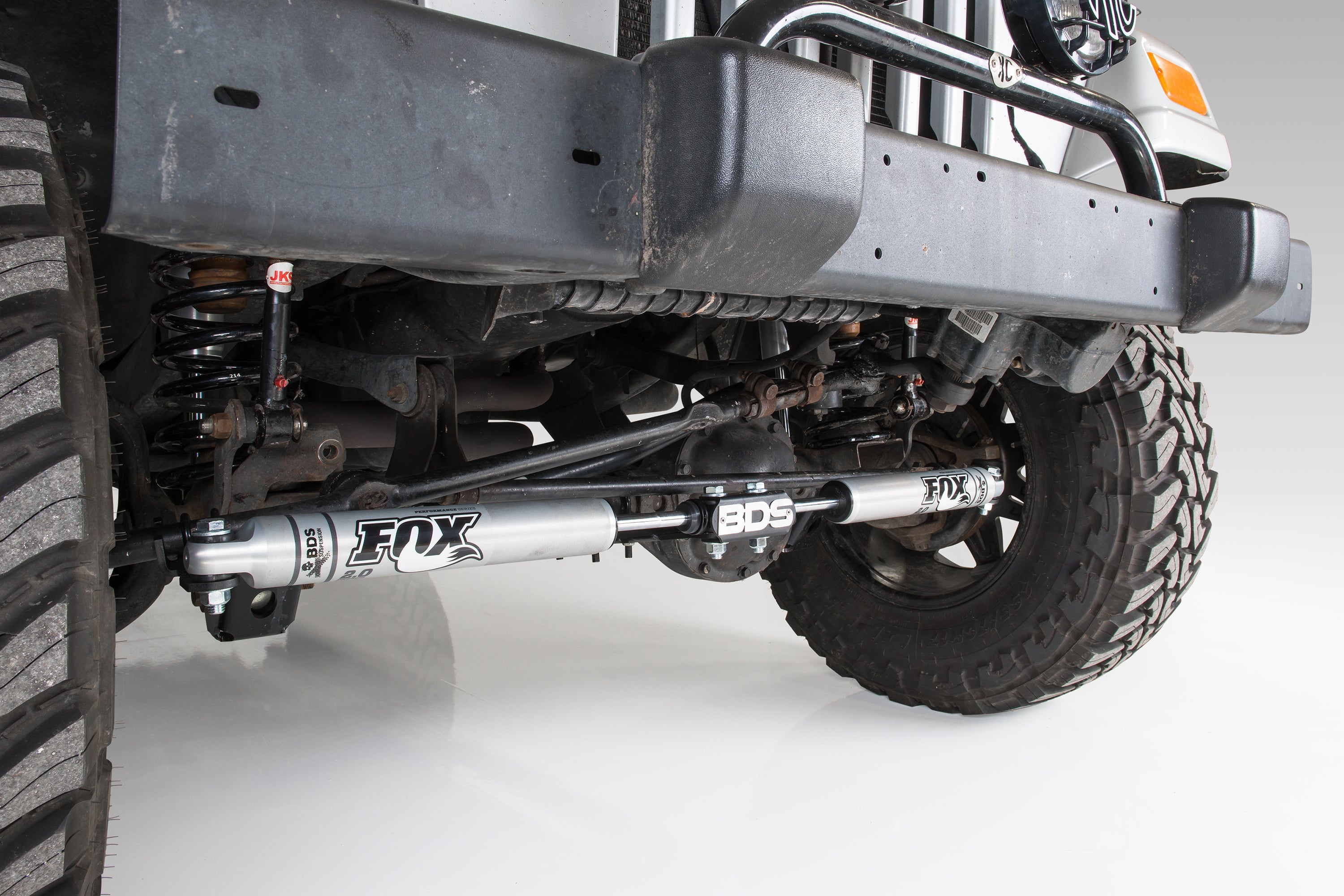 Dual Steering Stabilizer Kit w/ FOX 2.0 Performance Shocks | Jeep Wrangler TJ (97-06), Cherokee XJ (84-01), Grand Cherokee ZJ (93-98) -3