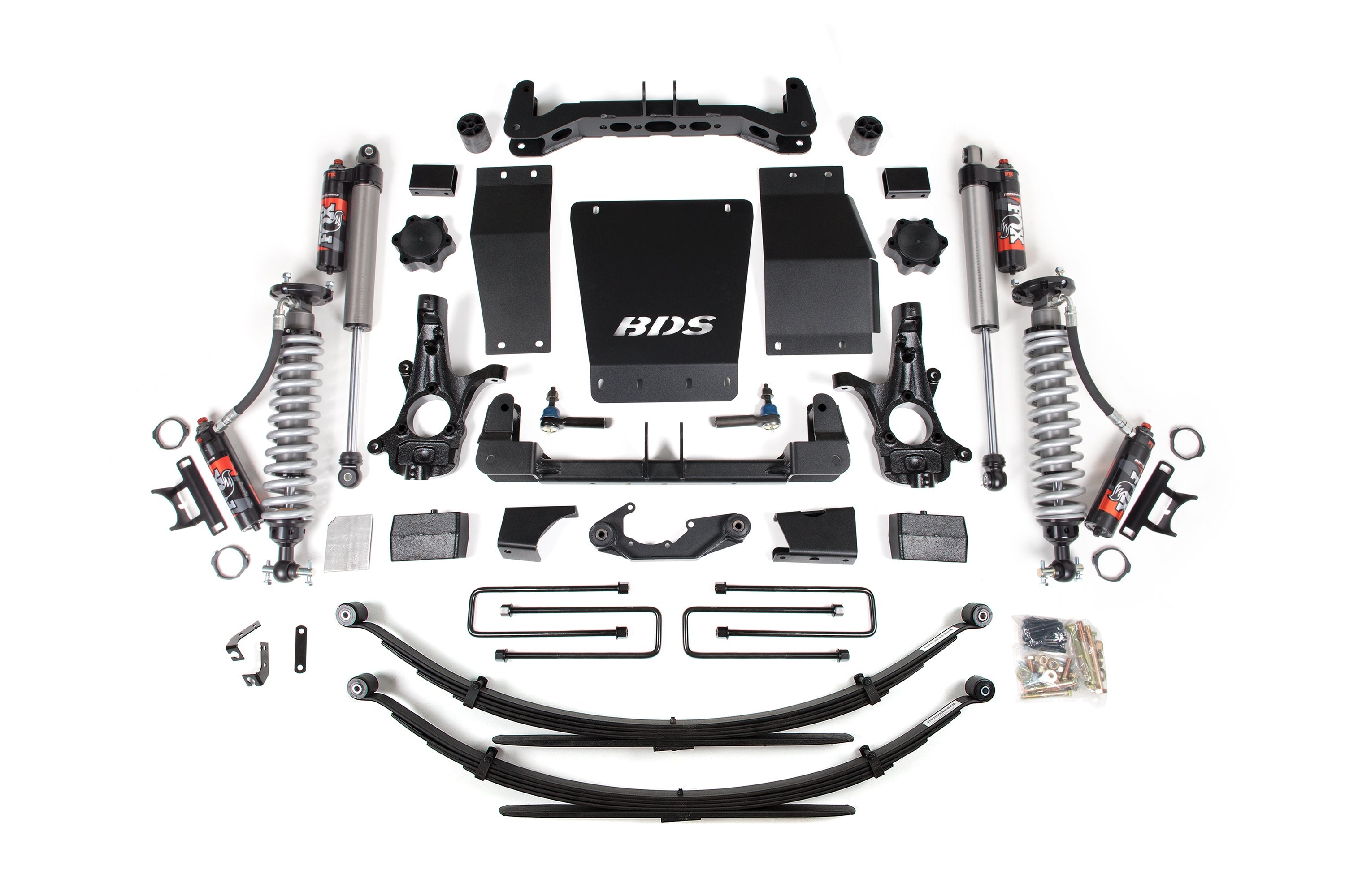 4 Inch Lift Kit | FOX 2.5 Performance Elite Coil-Over | Chevy Silverado or GMC Sierra 1500 (14-18) 4WD -4