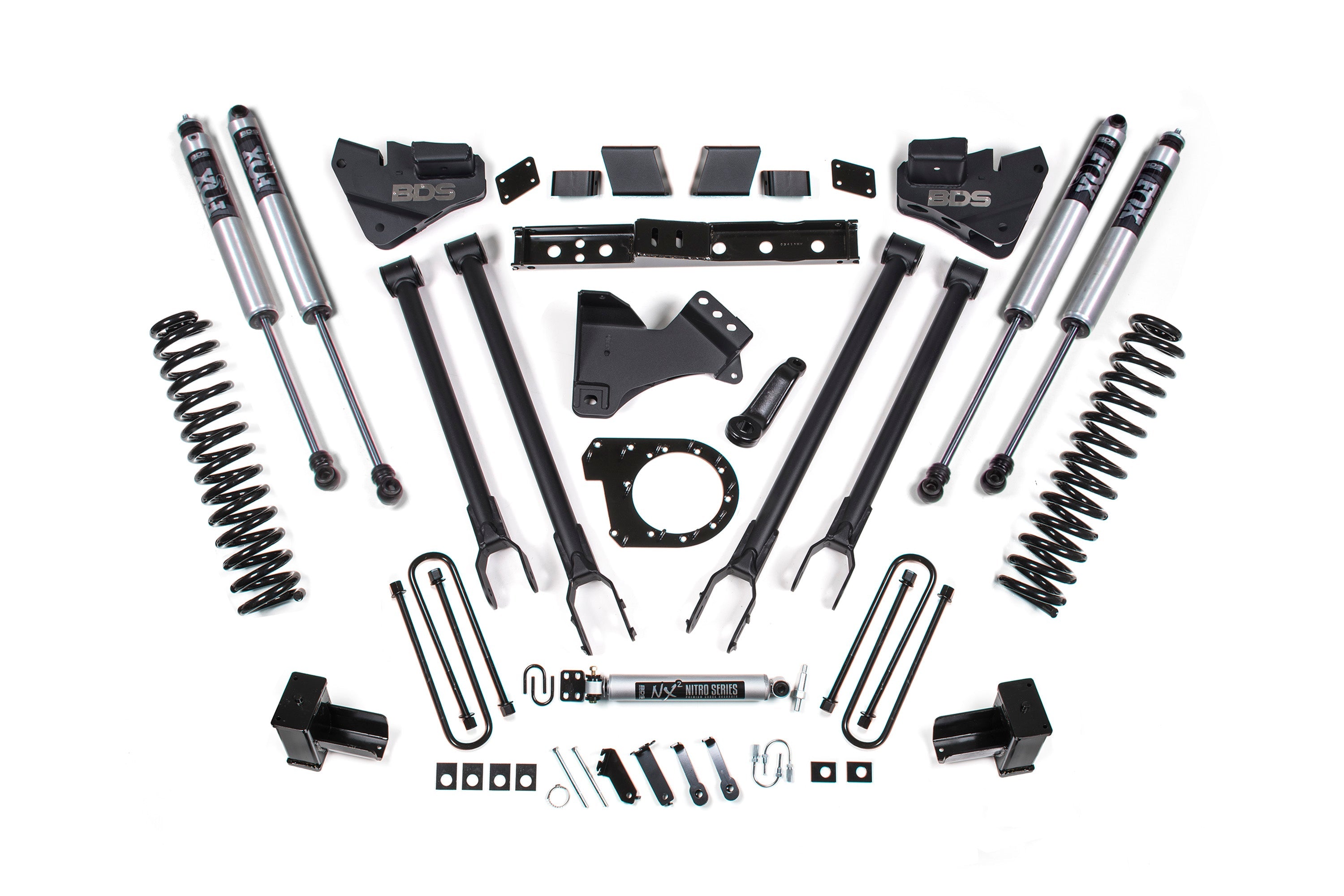6 Inch Lift Kit | 4-Link Conversion | Ford F250/F350 Super Duty (17-19) 4WD | Diesel -2