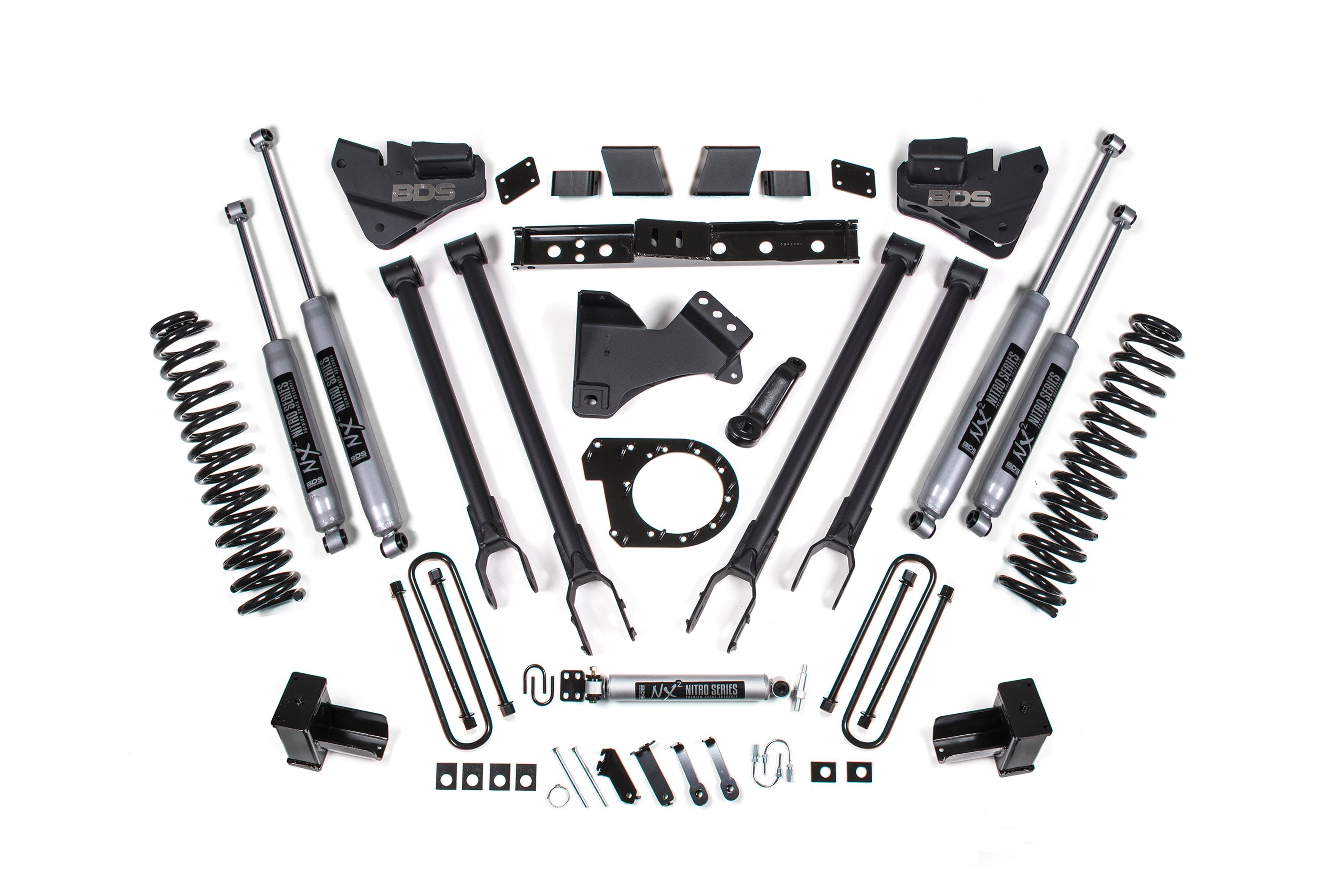 6 Inch Lift Kit | 4-Link Conversion | Ford F250/F350 Super Duty (17-19) 4WD | Diesel -1