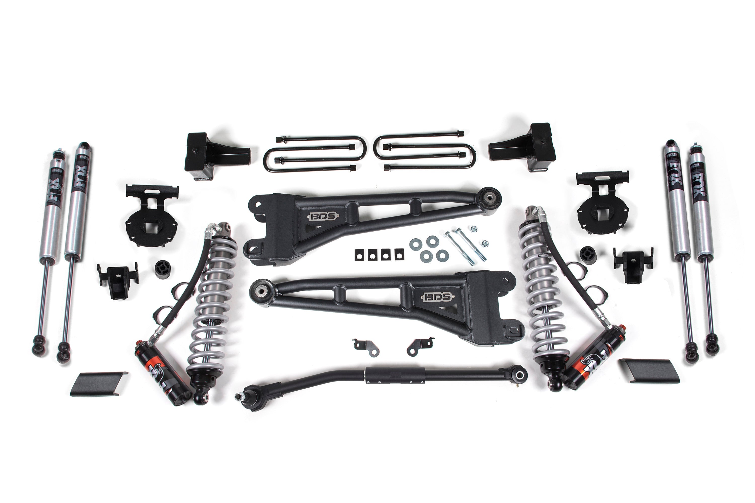 2.5 Inch Lift Kit w/ Radius Arm | FOX 2.5 Performance Elite Coil-Over Conversion | Ford F250/F350 Super Duty (17-19) 4WD | Diesel -1