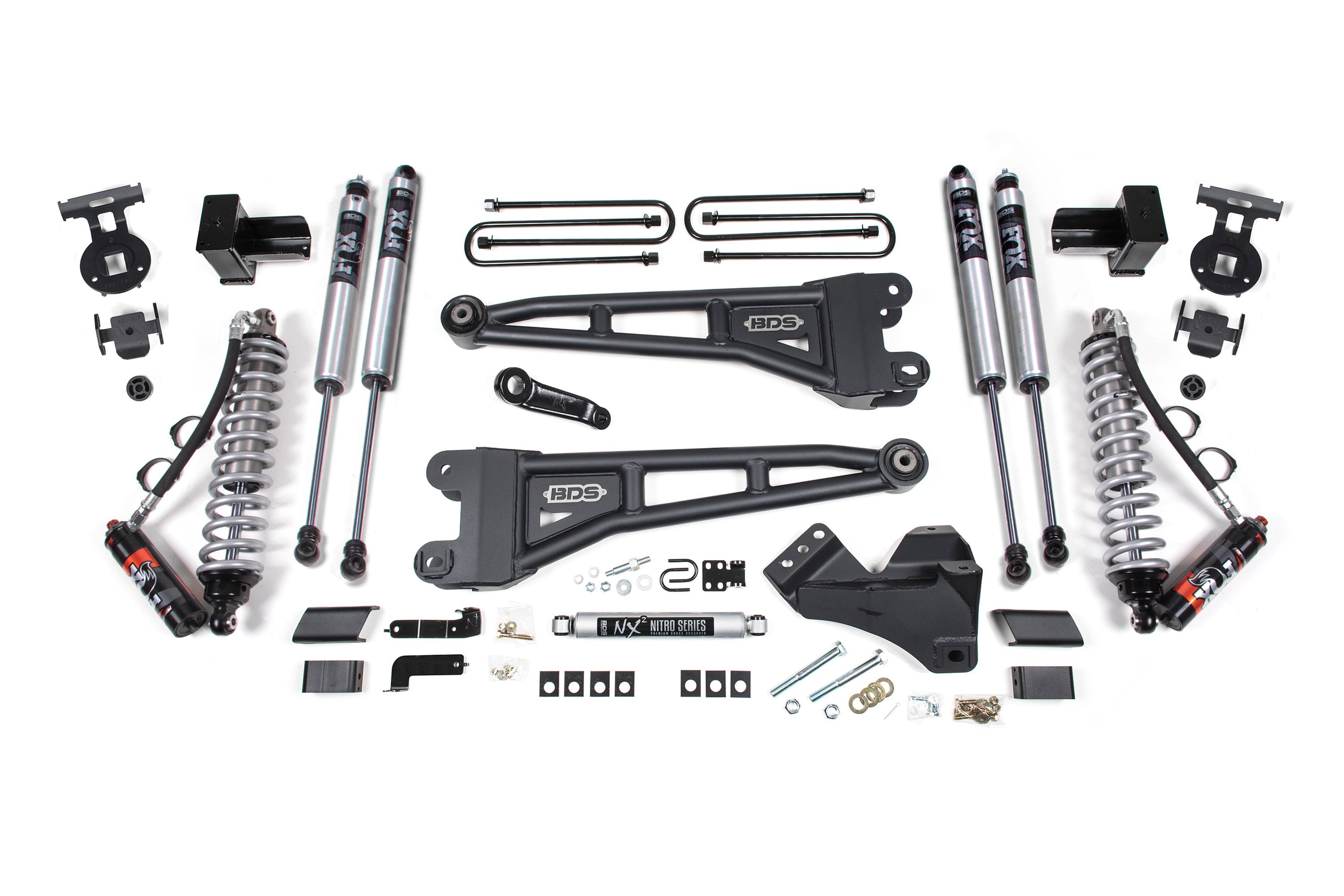 5 Inch Lift Kit w/ Radius Arm | FOX 2.5 Performance Elite Coil-Over Conversion | Ford F250/F350 Super Duty (20-22) 4WD | Diesel -1