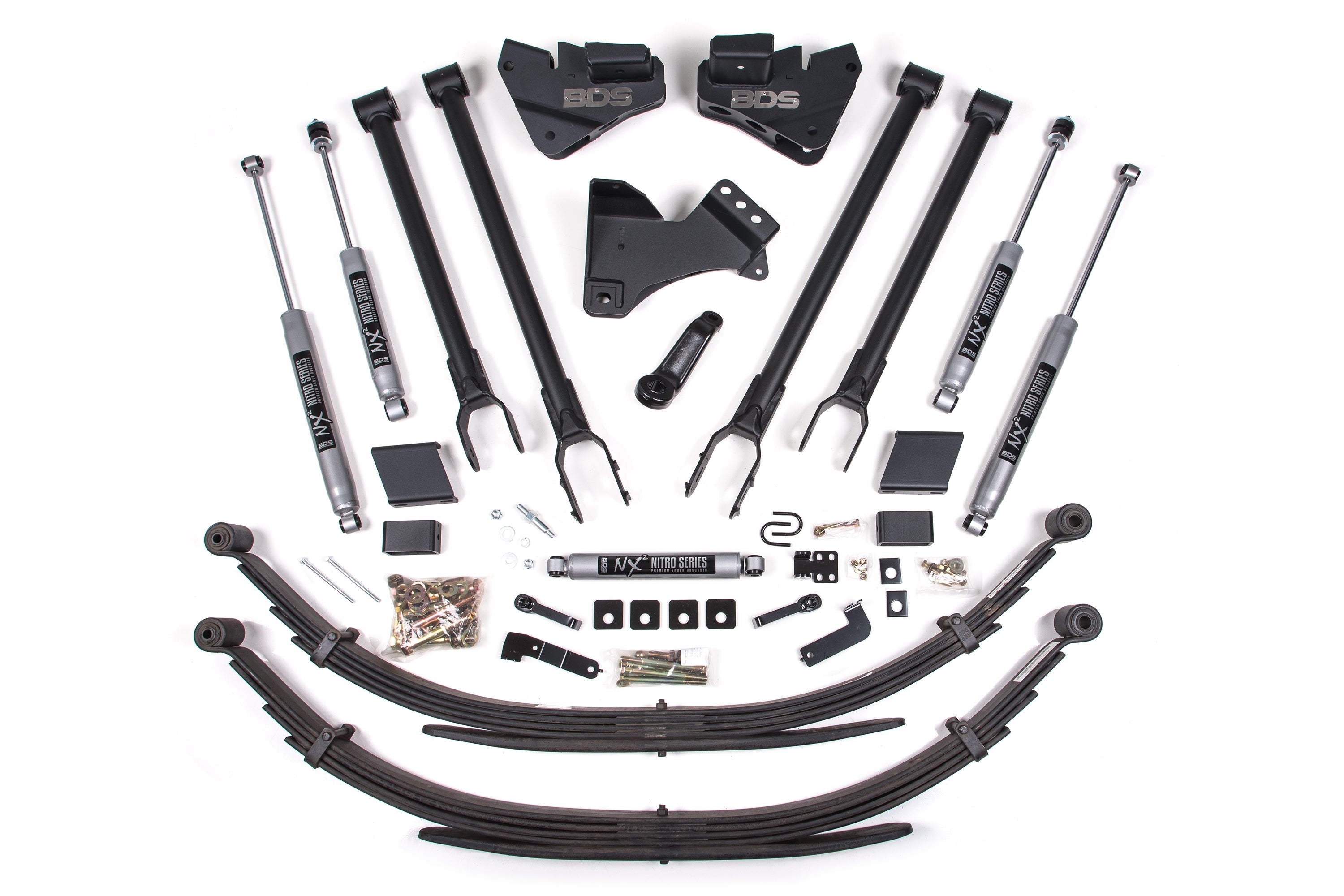 4 Inch Lift Kit | 4-Link Conversion | Ford F250/F350 Super Duty (17-19) 4WD | Diesel -3