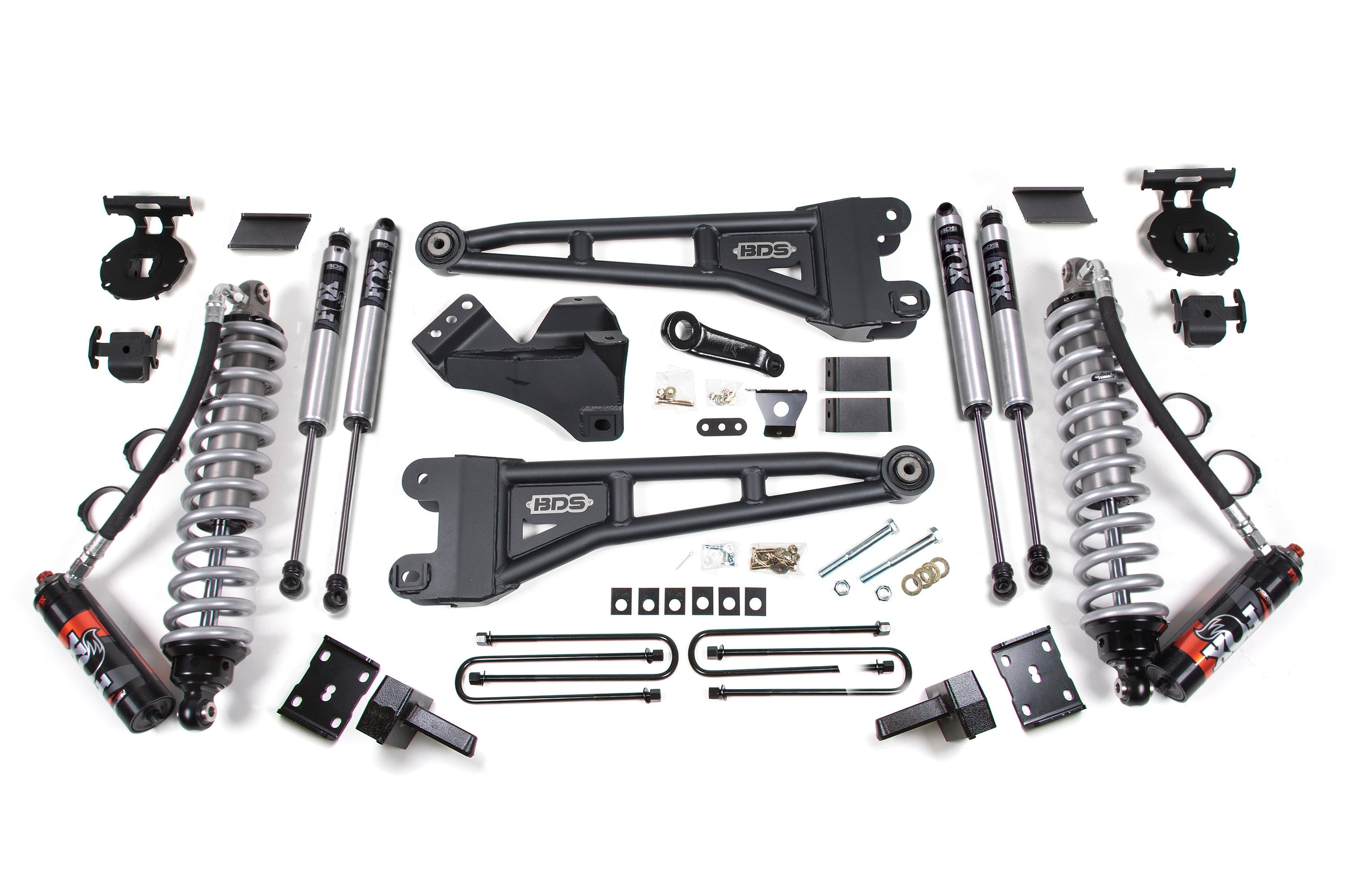 4 Inch Lift Kit w/ Radius Arm | FOX 2.5 Performance Elite Coil-Over Conversion | Ford F250/F350 Super Duty (11-16) 4WD | Diesel -1