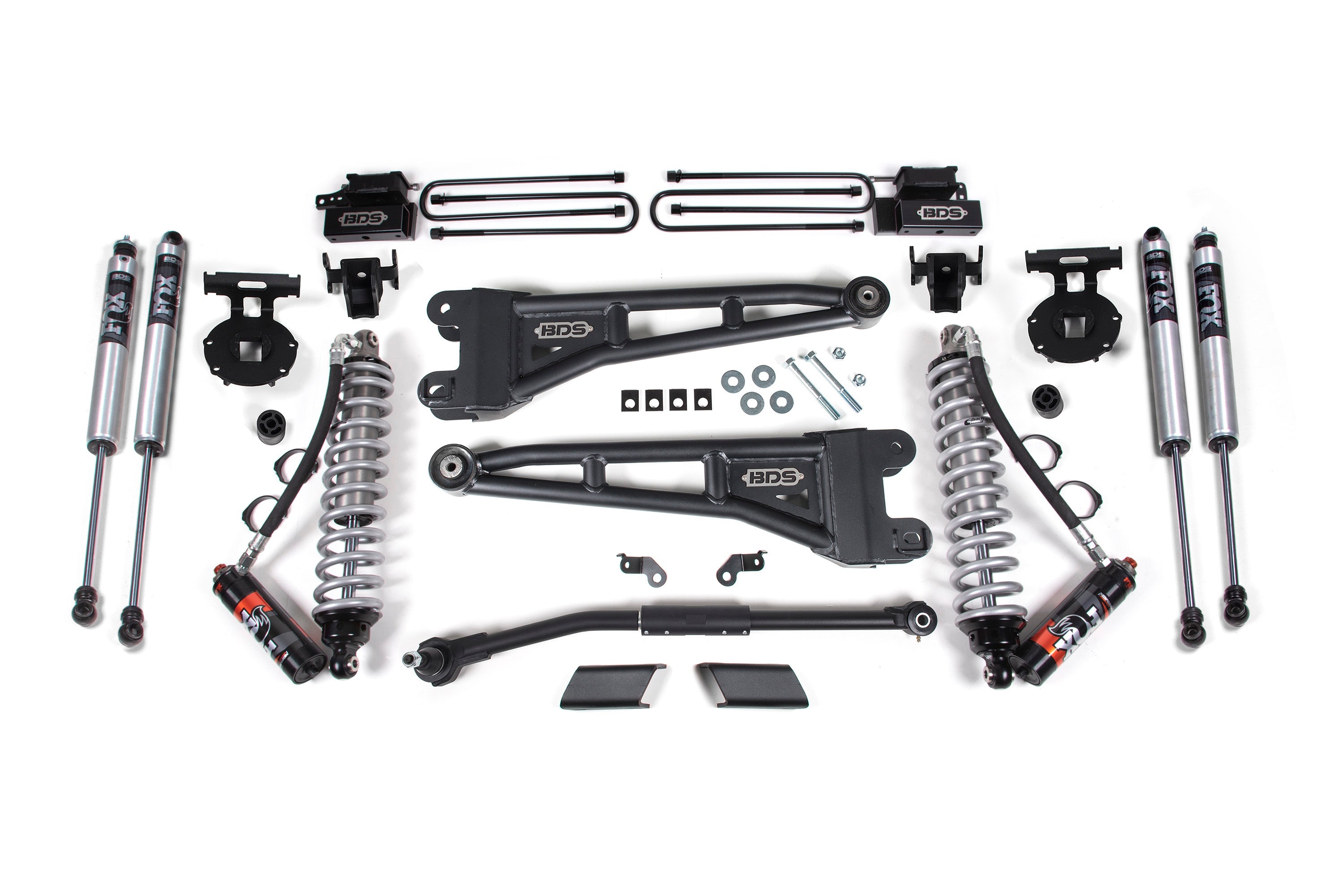 2.5 Inch Lift Kit w/ Radius Arm | FOX 2.5 Performance Elite Coil-Over Conversion | Ford F450 Super Duty (20-22) 4WD -1