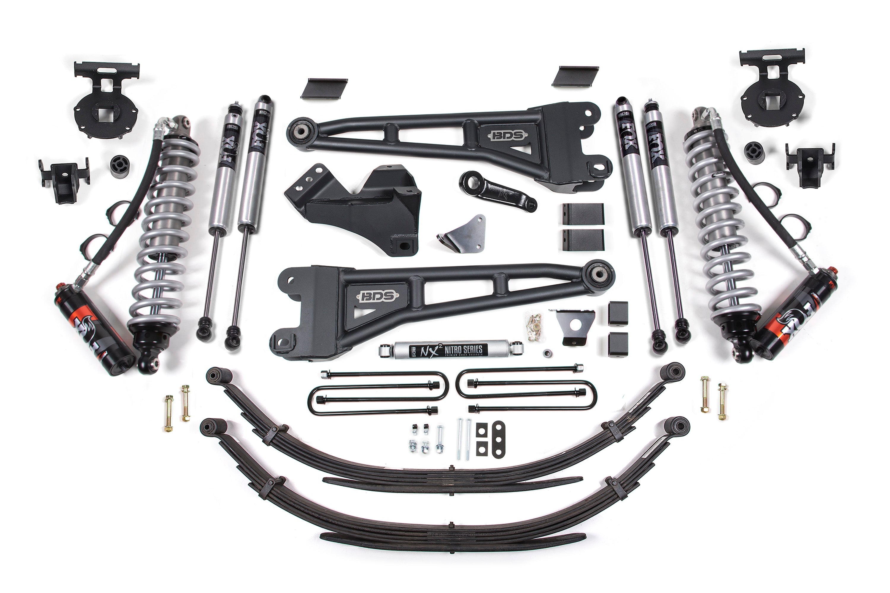 6 Inch Lift Kit w/ Radius Arm | FOX 2.5 Performance Elite Coil-Over Conversion | Ford F250/F350 Super Duty (05-07) 4WD | Diesel -2
