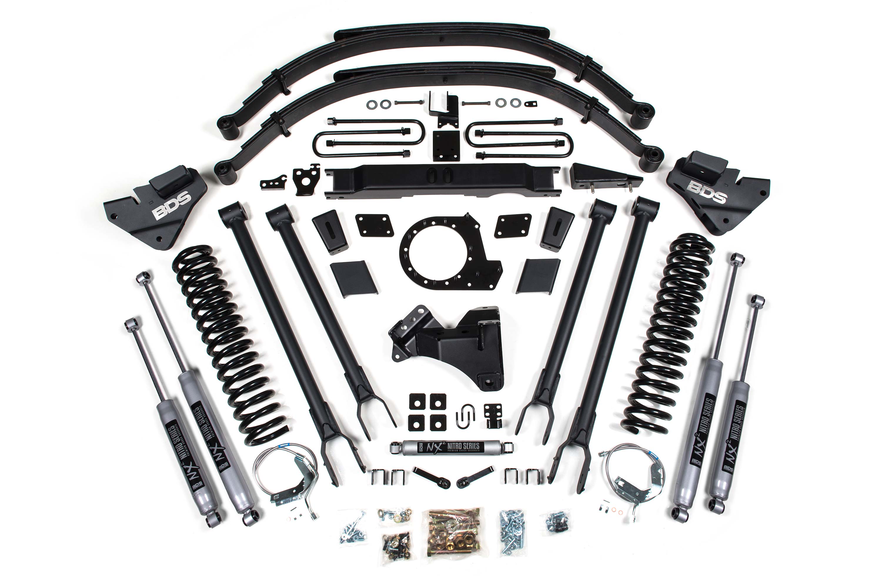 9 Inch Lift Kit w/ 4-Link | Ford F250/F350 Super Duty (20-22) 4WD | Diesel -1