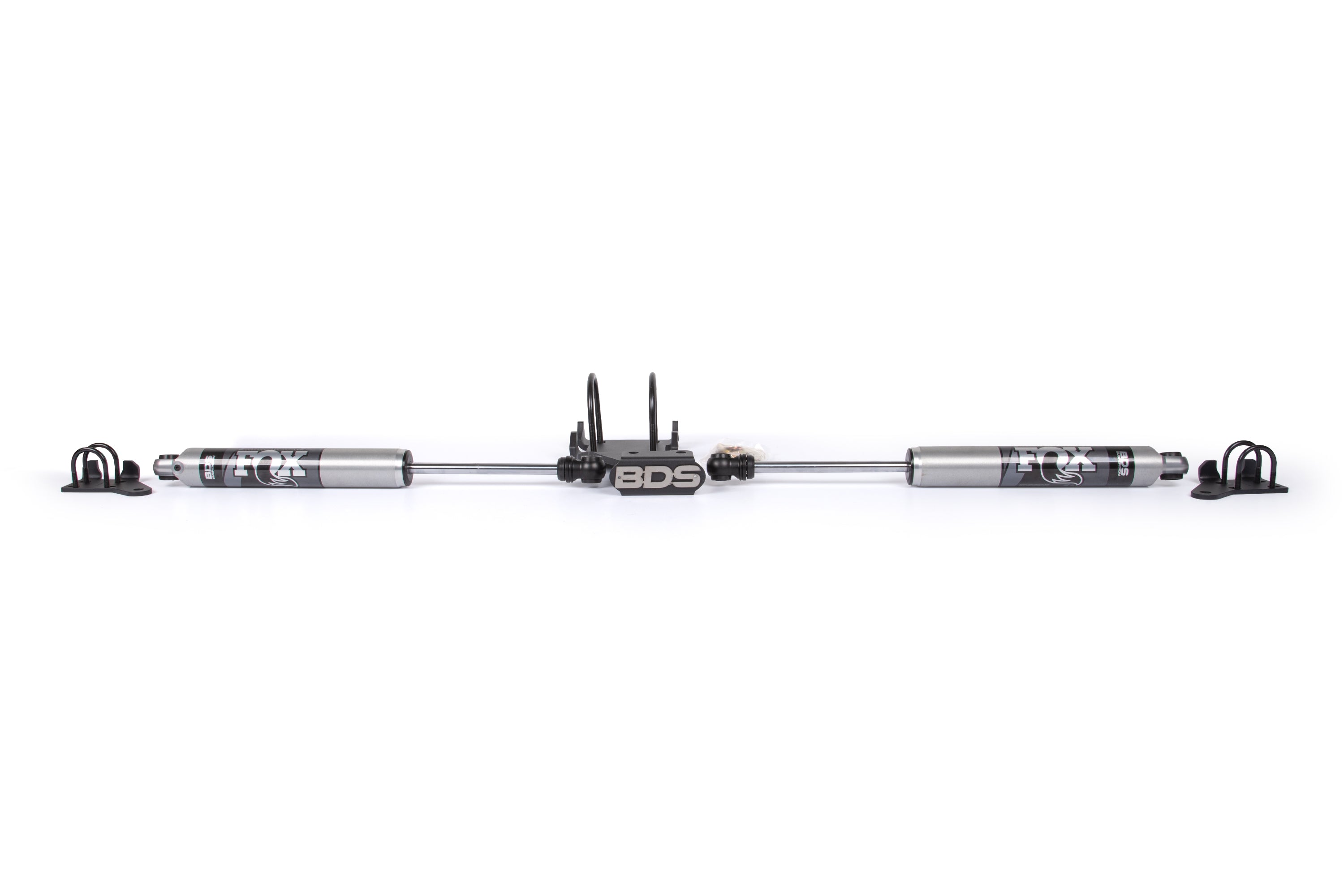 Dual Steering Stabilizer Kit w/ FOX 2.0 Performance Shocks | Fits 2.5-9 Inch Lift | Ford F250/F350 Super Duty (05-25) 4WD -1