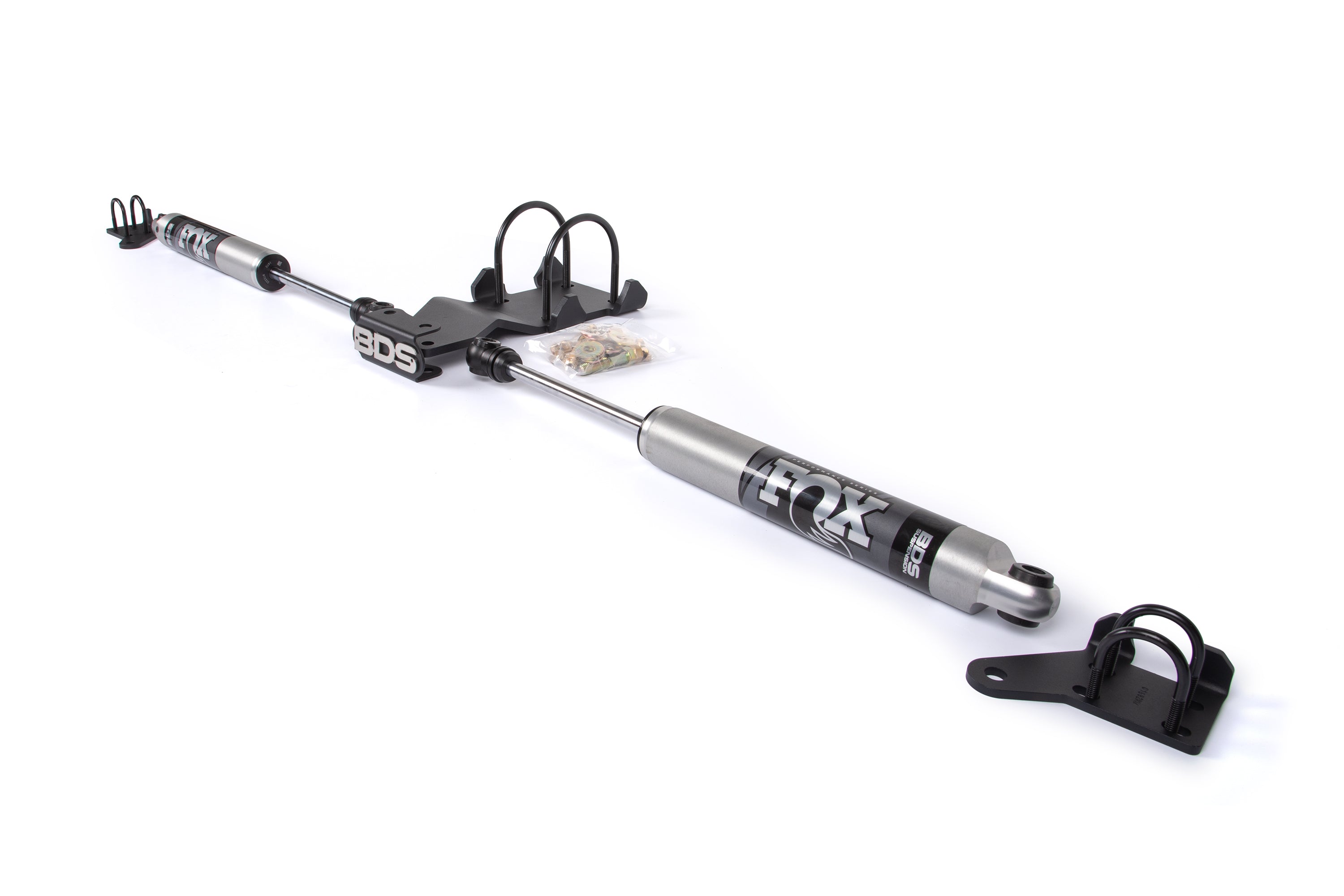 Dual Steering Stabilizer Kit w/ FOX 2.0 Performance Shocks | Fits 2.5-9 Inch Lift | Ford F250/F350 Super Duty (05-25) 4WD -2