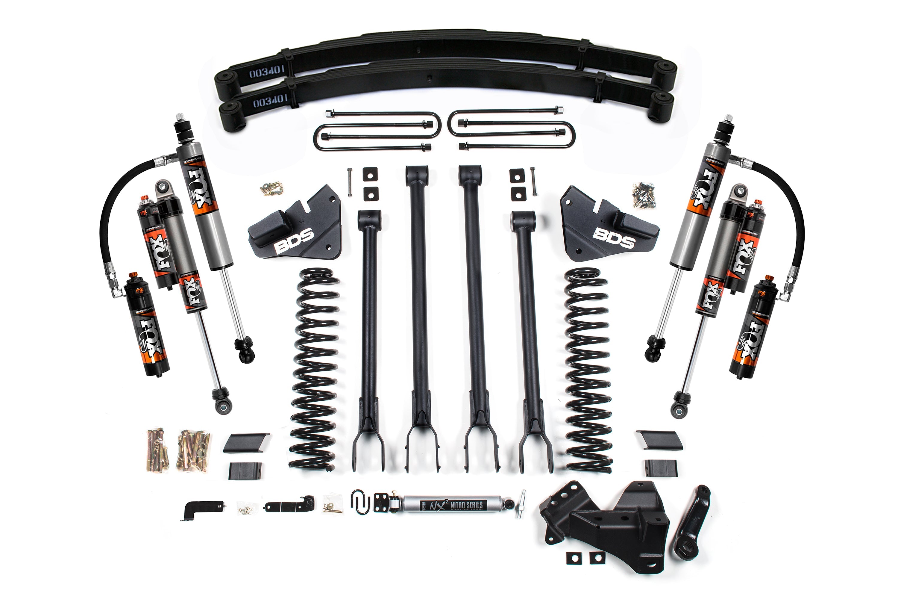 4 Inch Lift Kit | 4-Link Conversion | Ford F250/F350 Super Duty (17-19) 4WD | Diesel -5