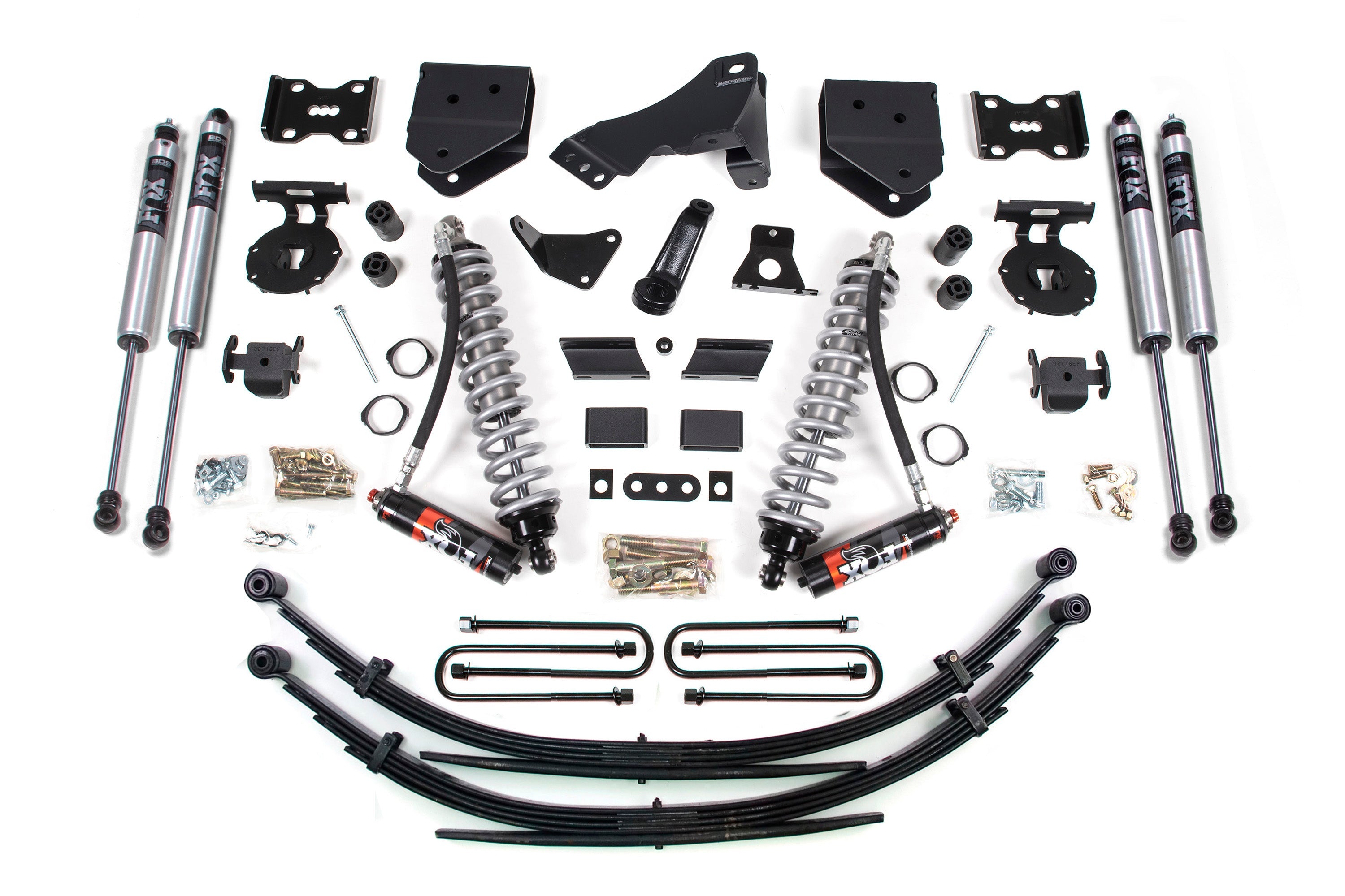4 Inch Lift Kit | FOX 2.5 Performance Elite Coil-Over Conversion | Ford F250/F350 Super Duty (11-16) 4WD | Diesel -2