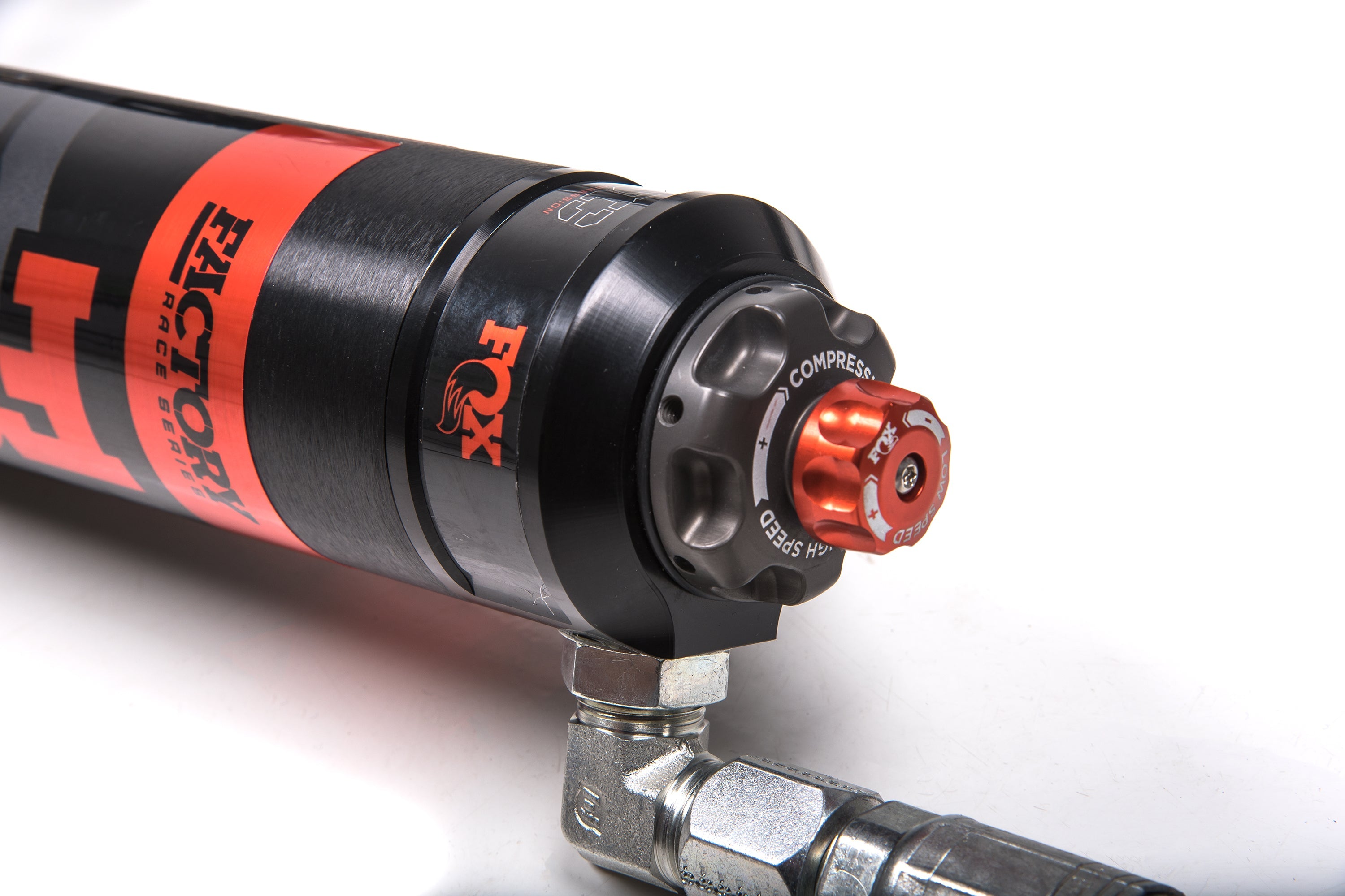 FOX 2.5 Coil-Over Shocks W/ DSC Reservoir Adjuster | 4 Inch Lift | Performance Elite Series | Chevy Silverado And GMC Sierra 1500 (19-25)