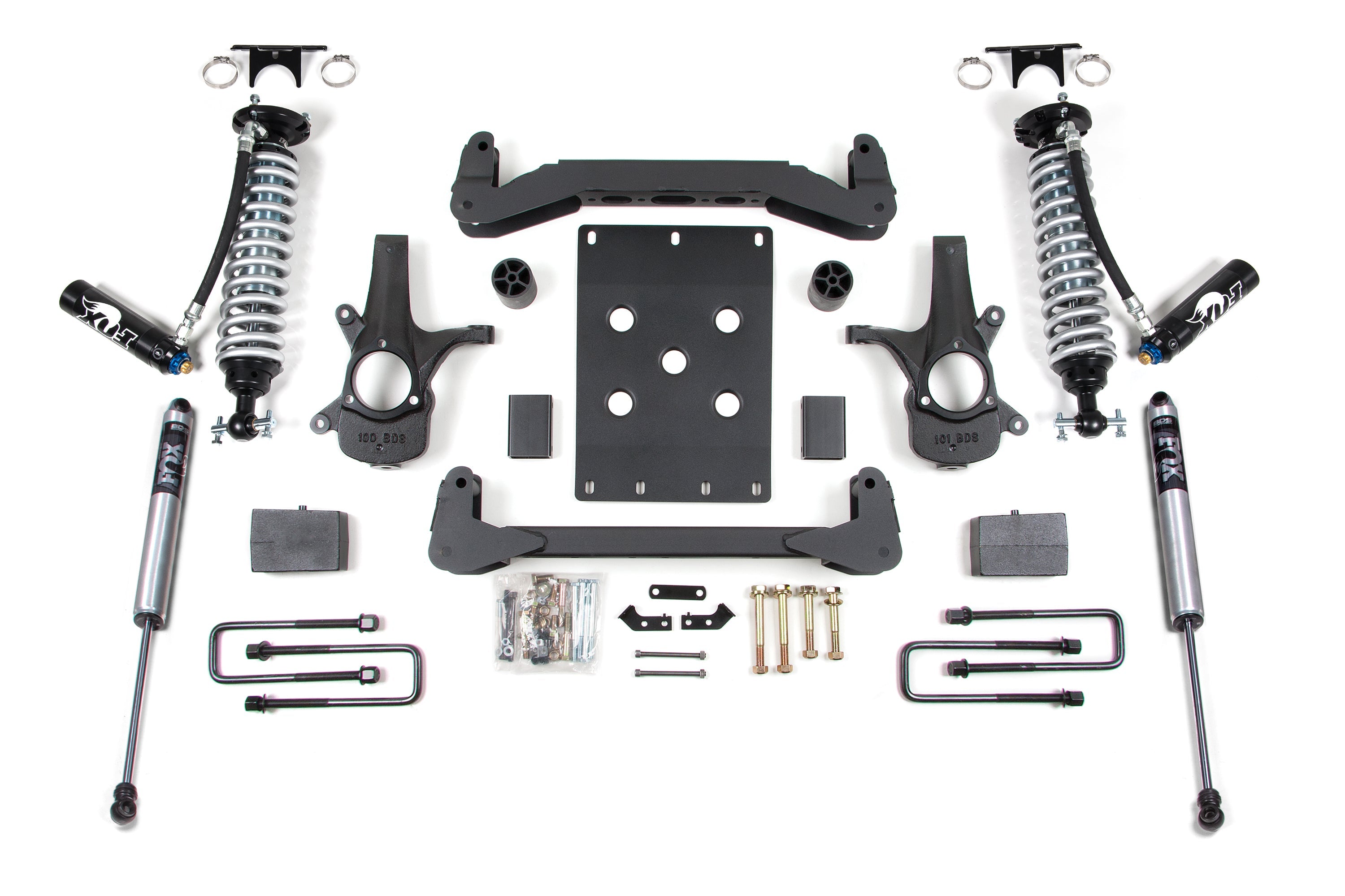 4 Inch Lift Kit | FOX 2.5 Coil-Over | Chevy Silverado or GMC Sierra 1500 (07-13) 2WD -2