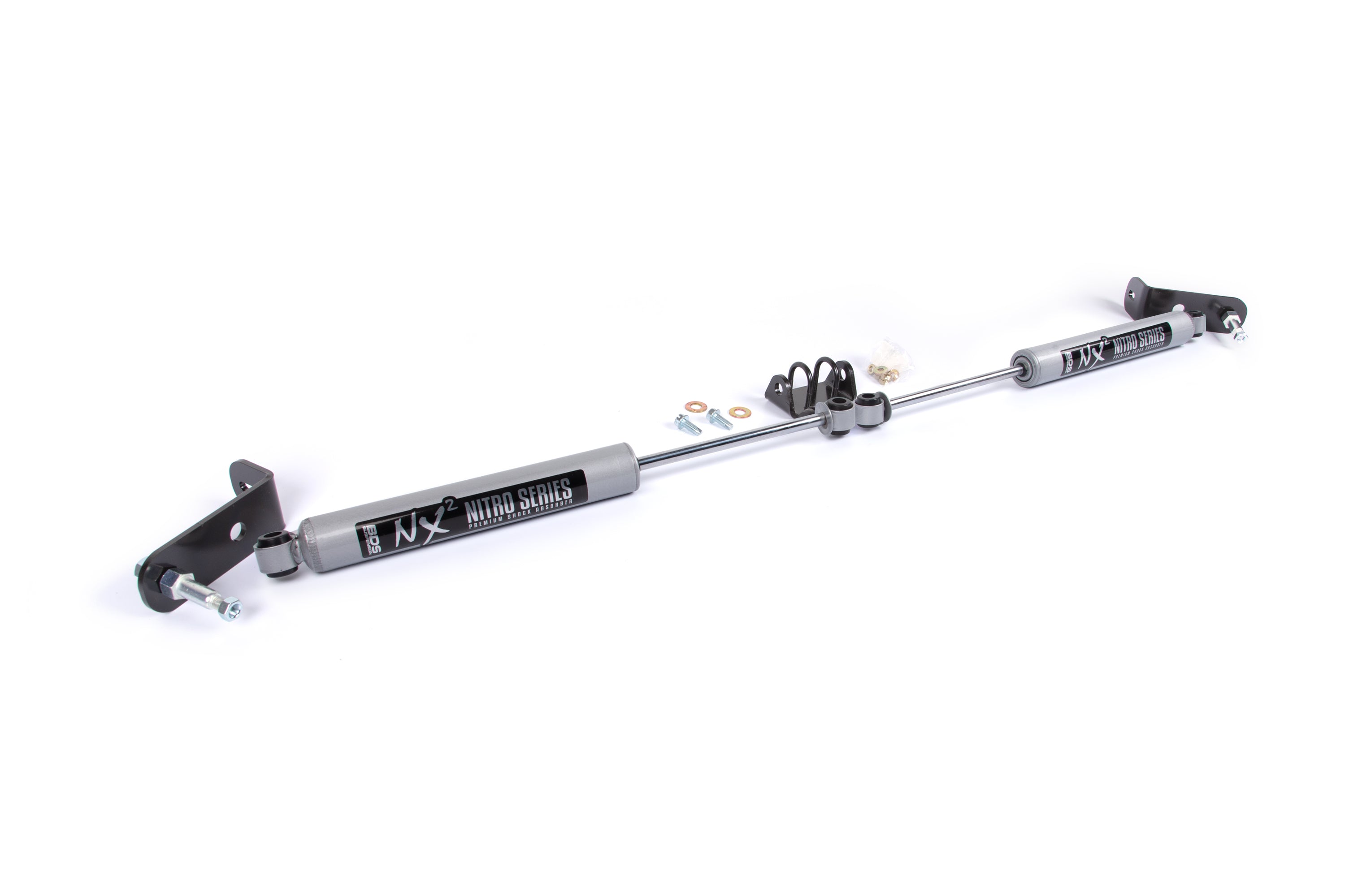 Dual Steering Stabilizer Kit w/ NX2 Shocks | Chevy Silverado & GMC Sierra 1500 (99-06) 4WD -2