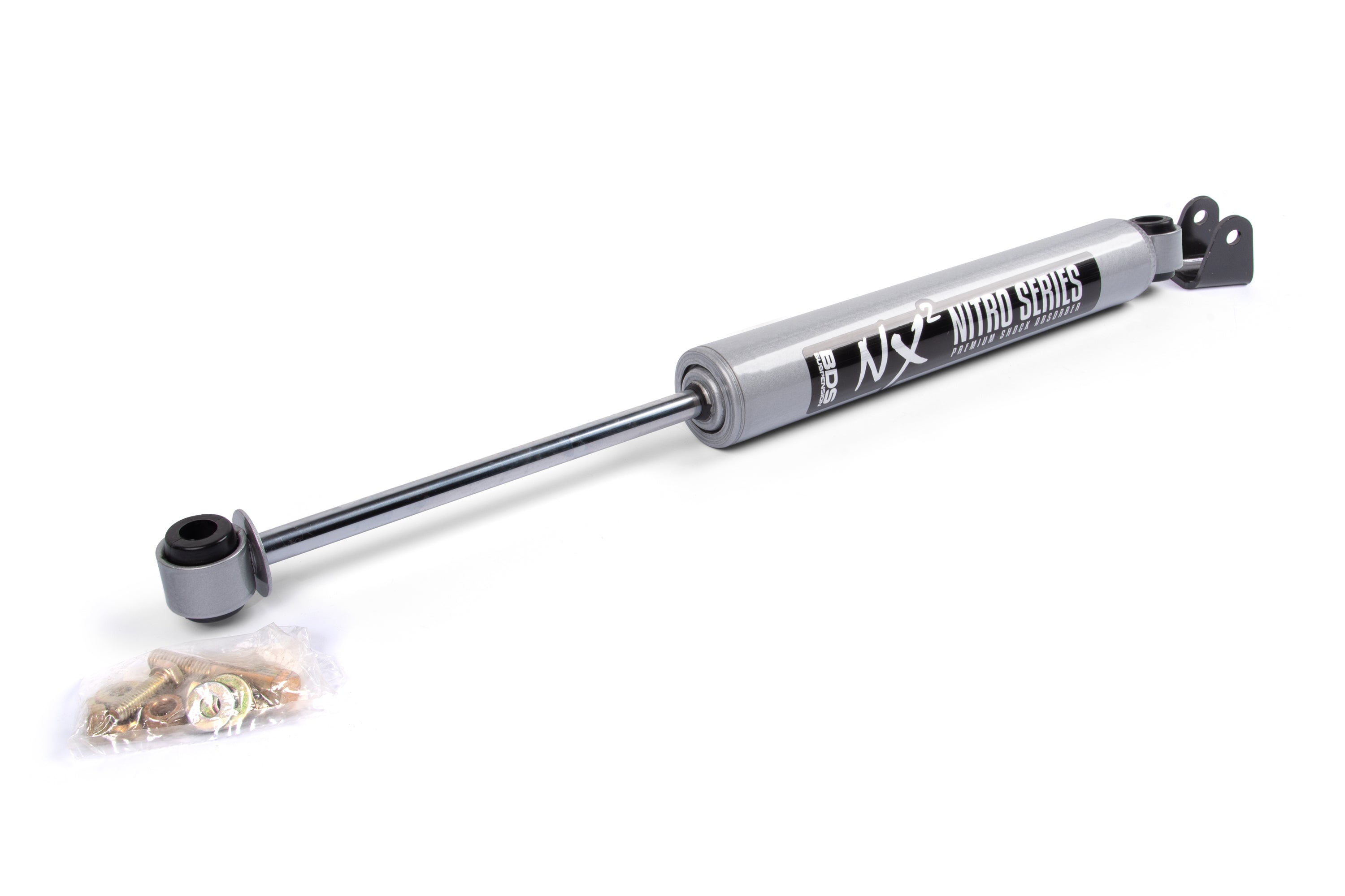 Single Steering Stabilizer Kit w/ NX2 Shock | Chevy/GMC 1500/2500 (88-98) 4WD | With OE Stabilizer -2