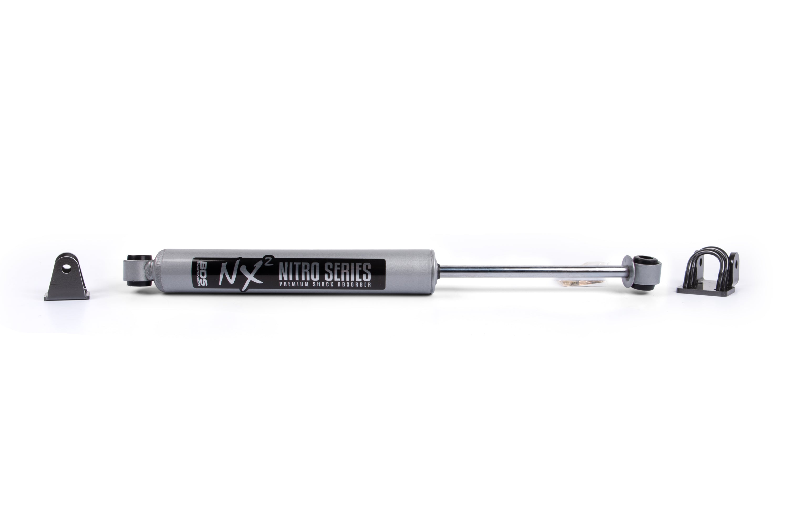 Single Steering Stabilizer Kit w/ NX2 Shock | Chevy/GMC 1500/2500 (88-98) 4WD | WithOut OE Stabilizer -1
