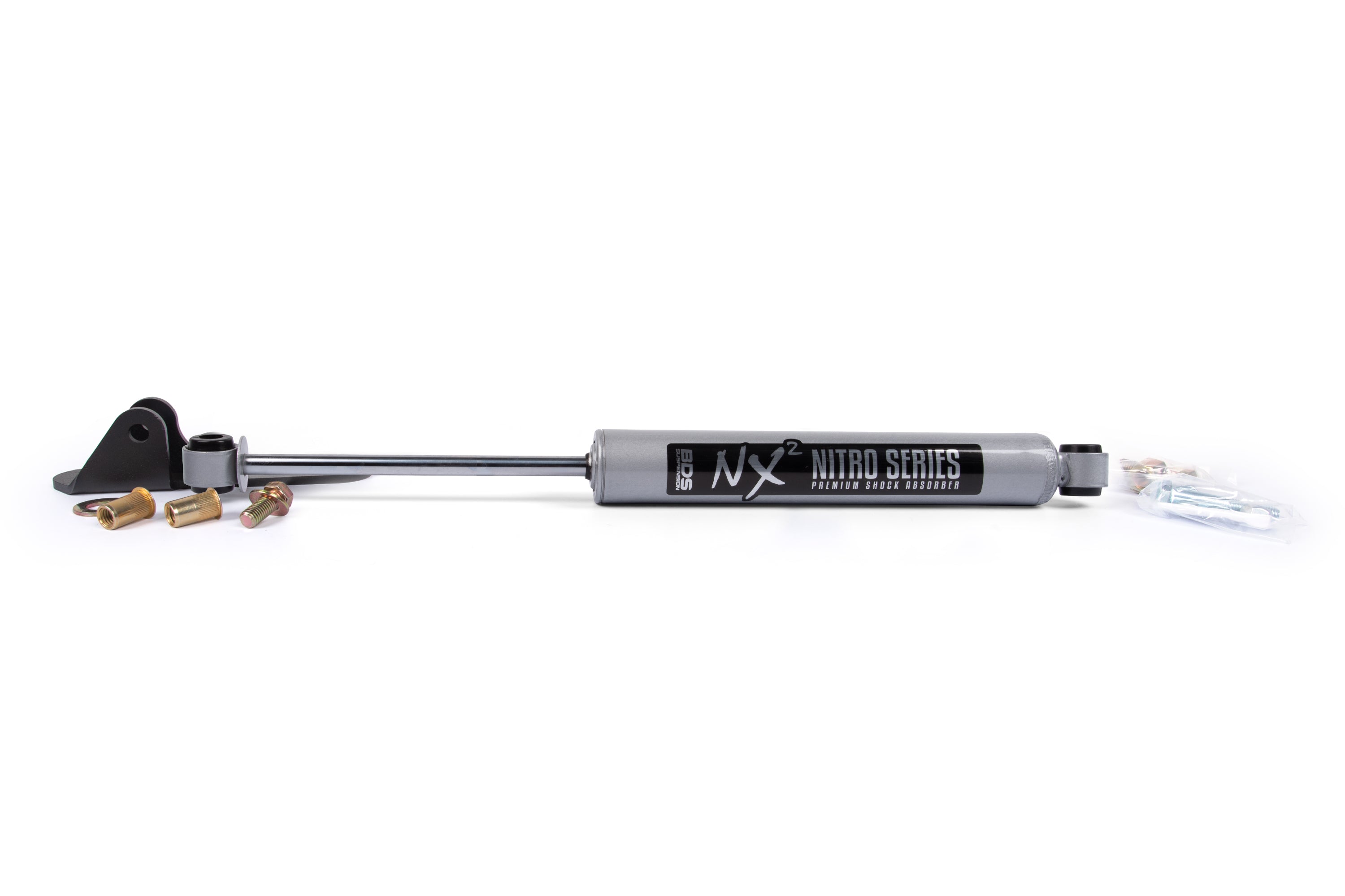 Single Steering Stabilizer Kit w/ NX2 Shock | Chevy Silverado & GMC Sierra 2500/3500HD (16-25) 4WD -1