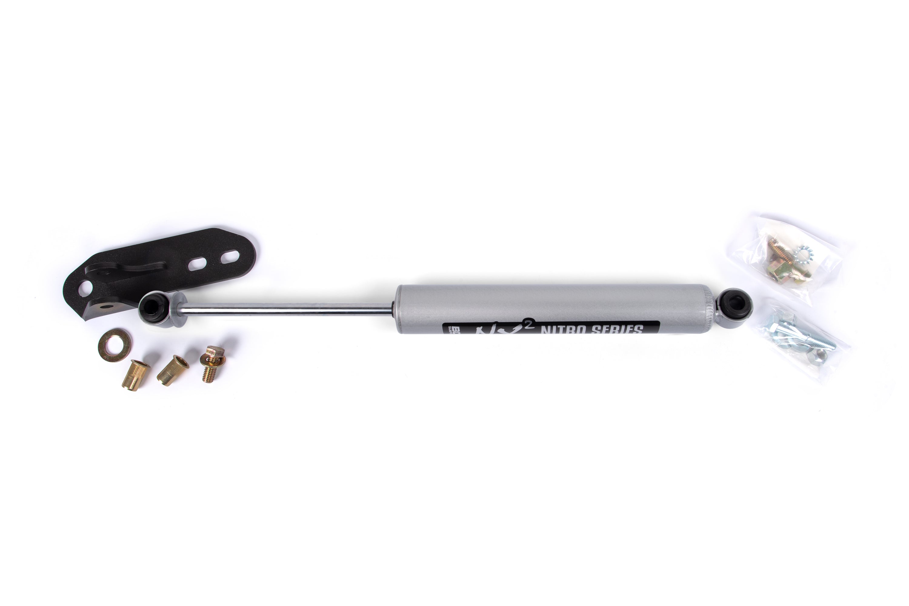 Single Steering Stabilizer Kit w/ NX2 Shock | Chevy Silverado & GMC Sierra 2500/3500HD (16-25) 4WD -2