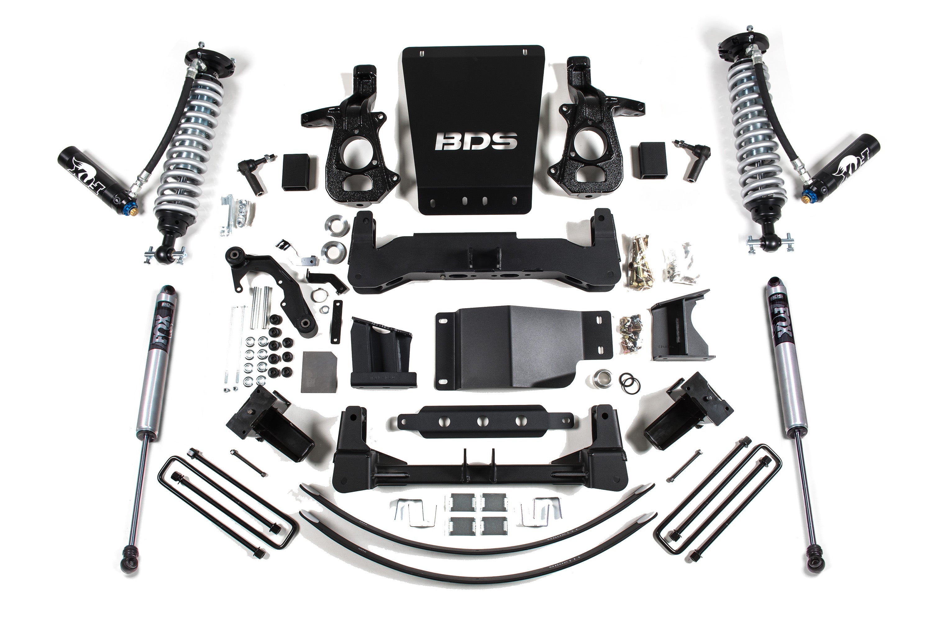 8 Inch Lift Kit | FOX 2.5 Coil-Over DSC | Chevy Silverado or GMC Sierra 1500 (14-18) 4WD -1