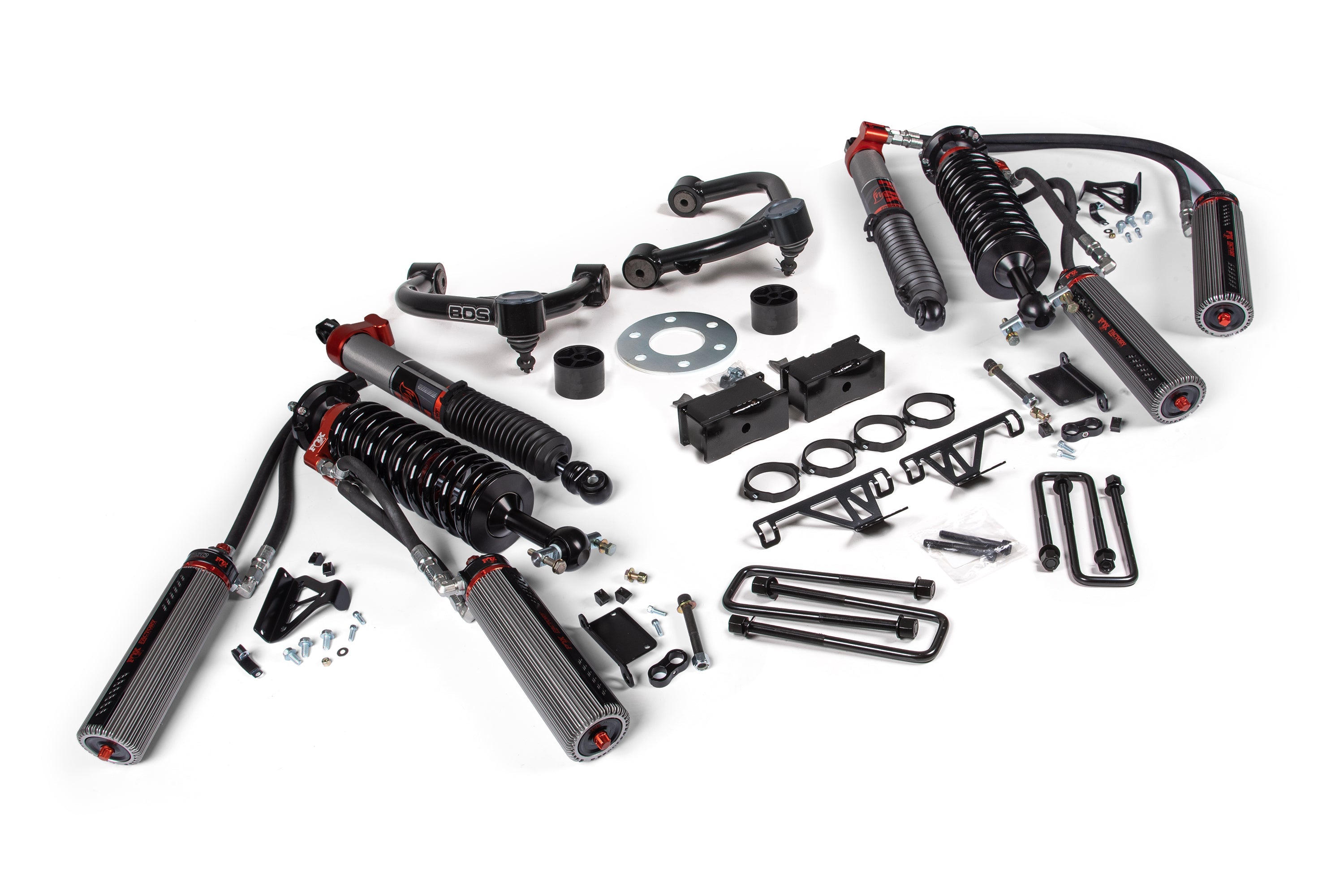 3.5 Inch Lift Kit | FOX 3.0 Bypass Factory Race Series | Chevy Silverado And GMC Sierra 1500 (19-24) -1