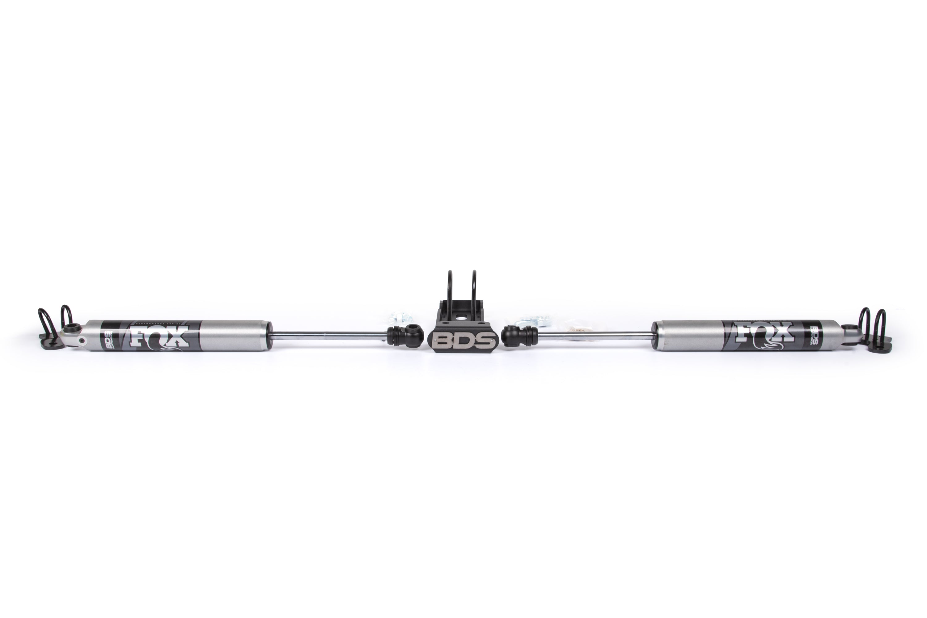 Dual Steering Stabilizer Kit w/ FOX 2.0 Performance Shocks | Jeep Wrangler JK (07-18) -1