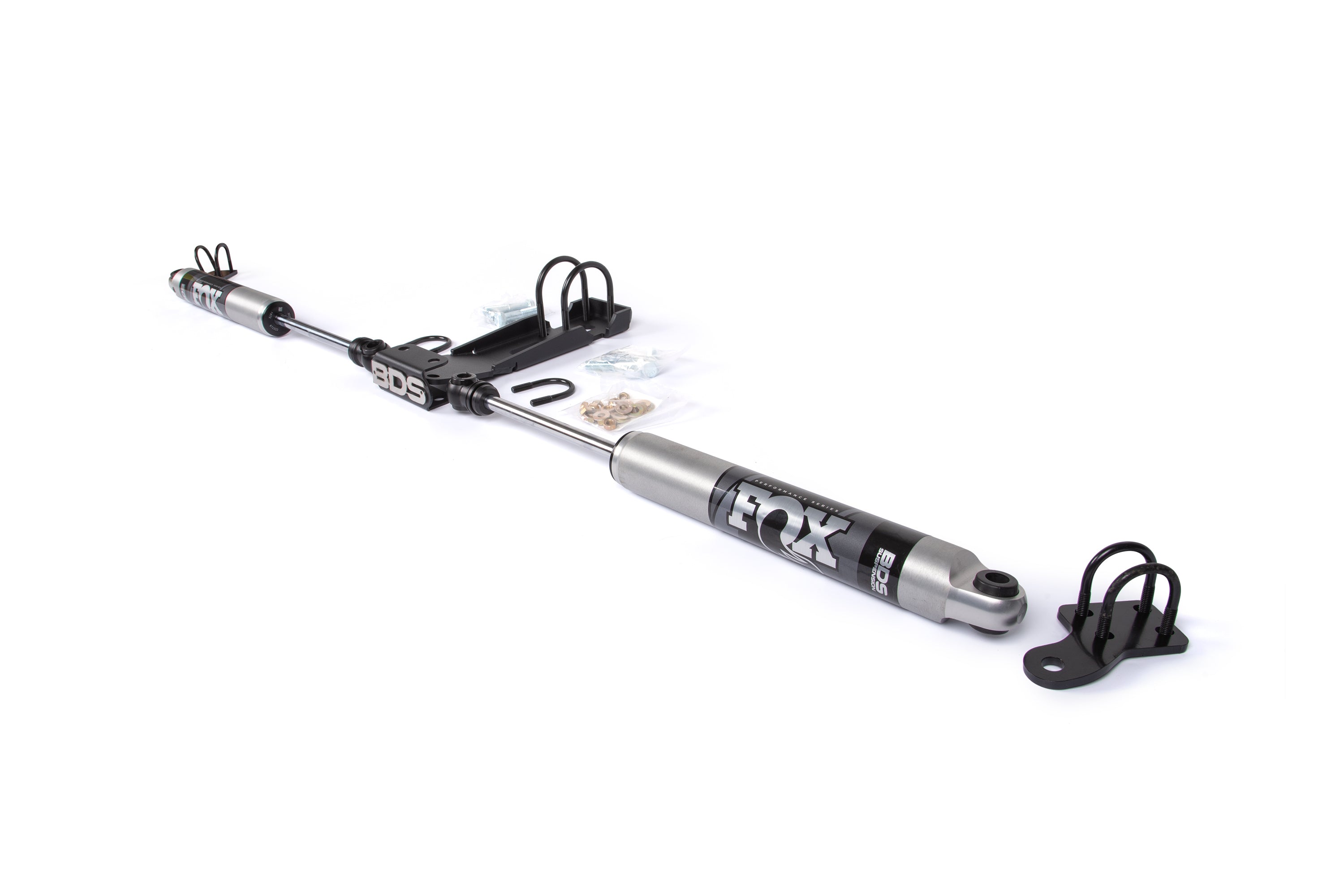 Dual Steering Stabilizer Kit w/ FOX 2.0 Performance Shocks | Jeep Wrangler JK (07-18) -2