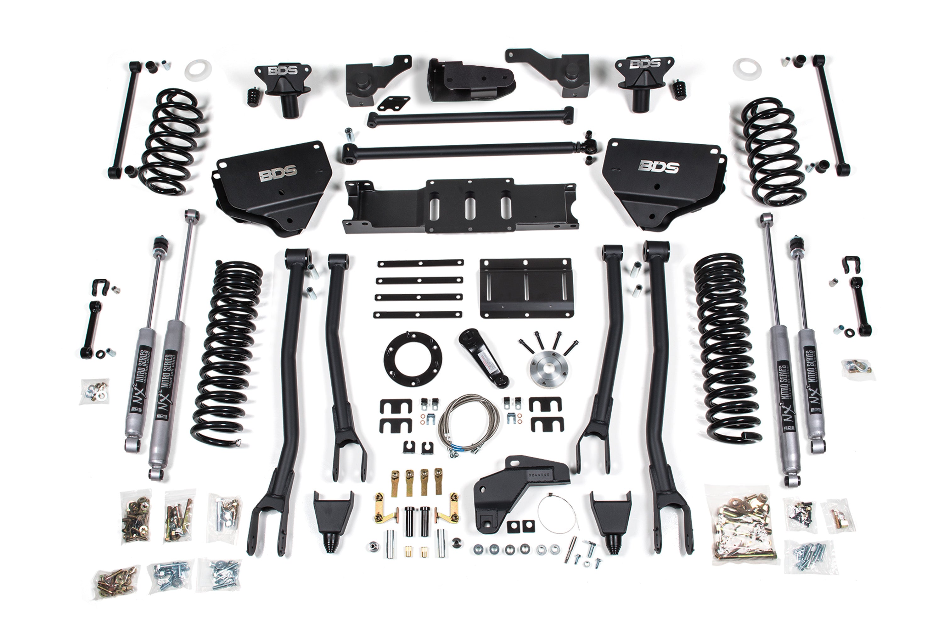8 Inch Lift Kit w/ 4-Link | Ram 2500 (14-18) 4WD | Diesel -1