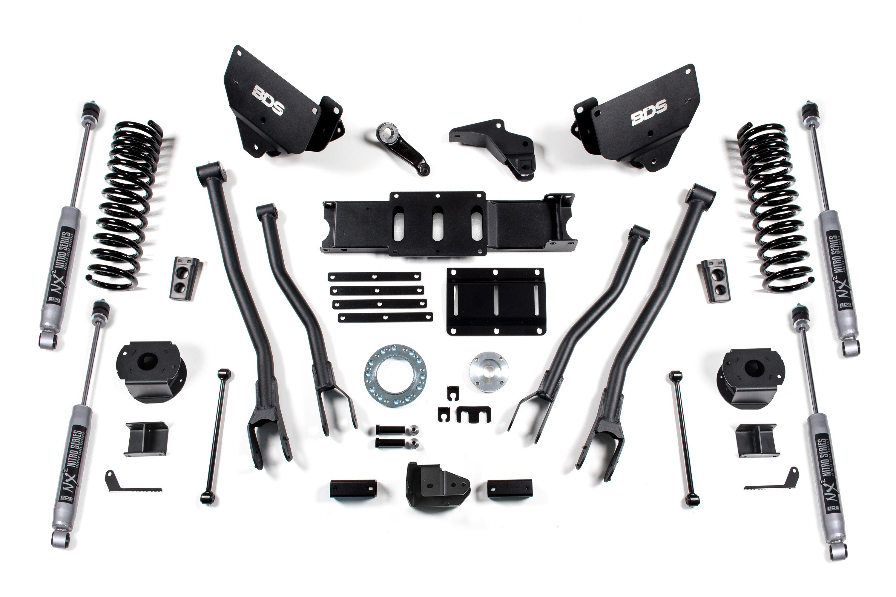 6 Inch Lift Kit w/ 4-Link | Ram 2500 w/ Rear Air Ride (14-18) 4WD | Diesel -1