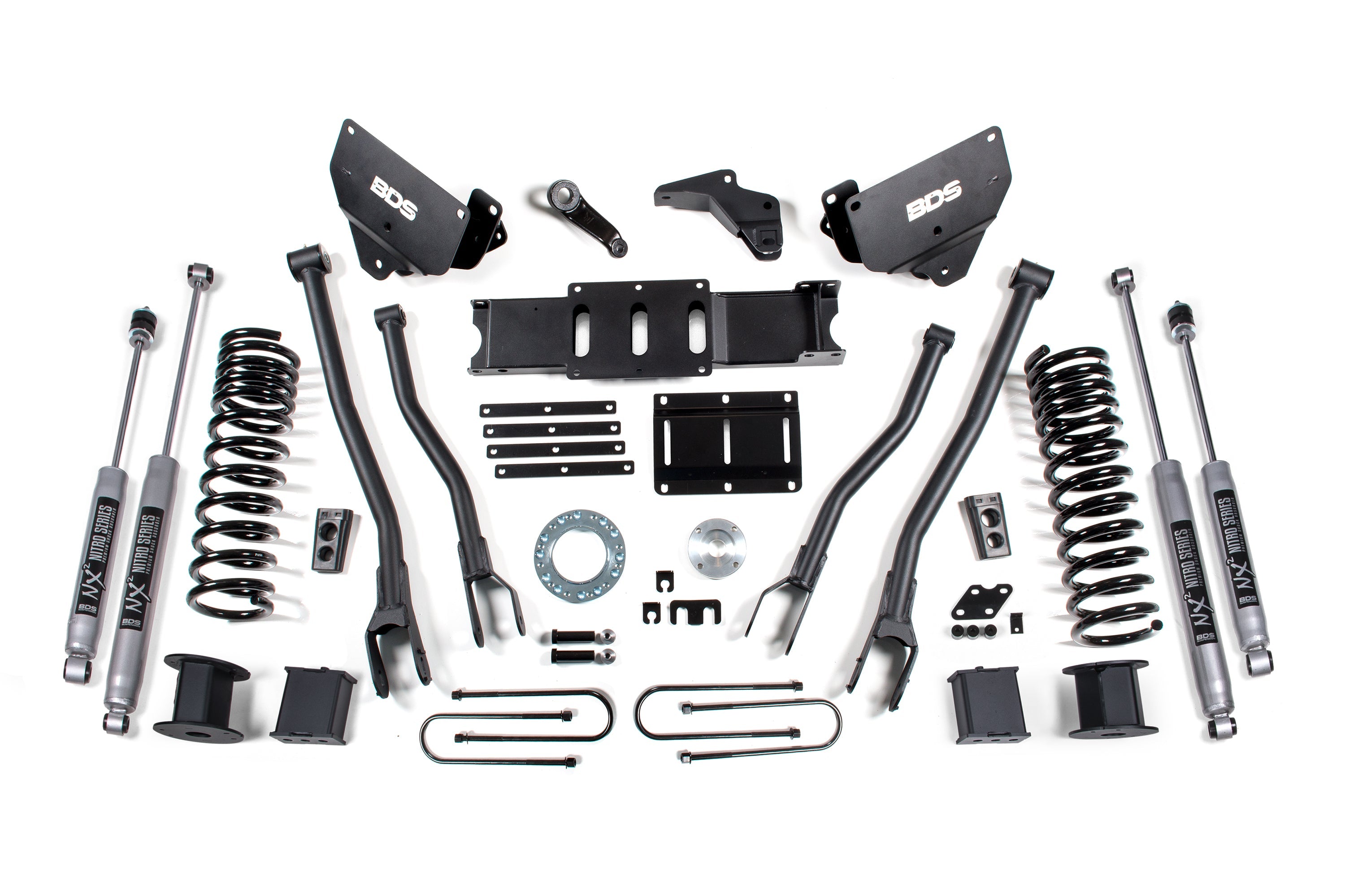 6 Inch Lift Kit w/ 4-Link | Ram 3500 w/ Rear Air Ride (13-18) 4WD | Diesel -1