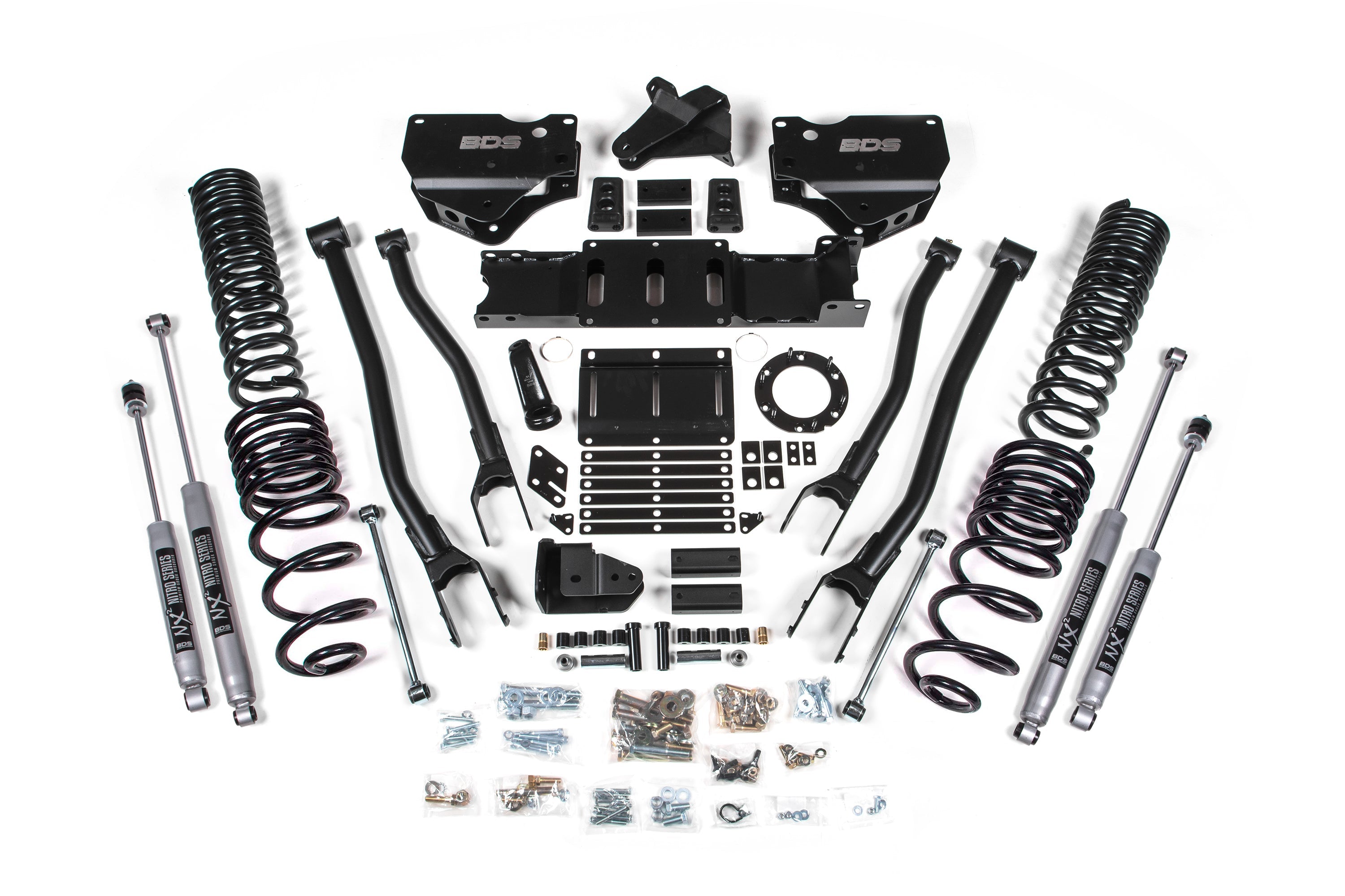 4 Inch Lift Kit w/ 4-Link | Ram 2500 (19-24) 4WD | Diesel -1