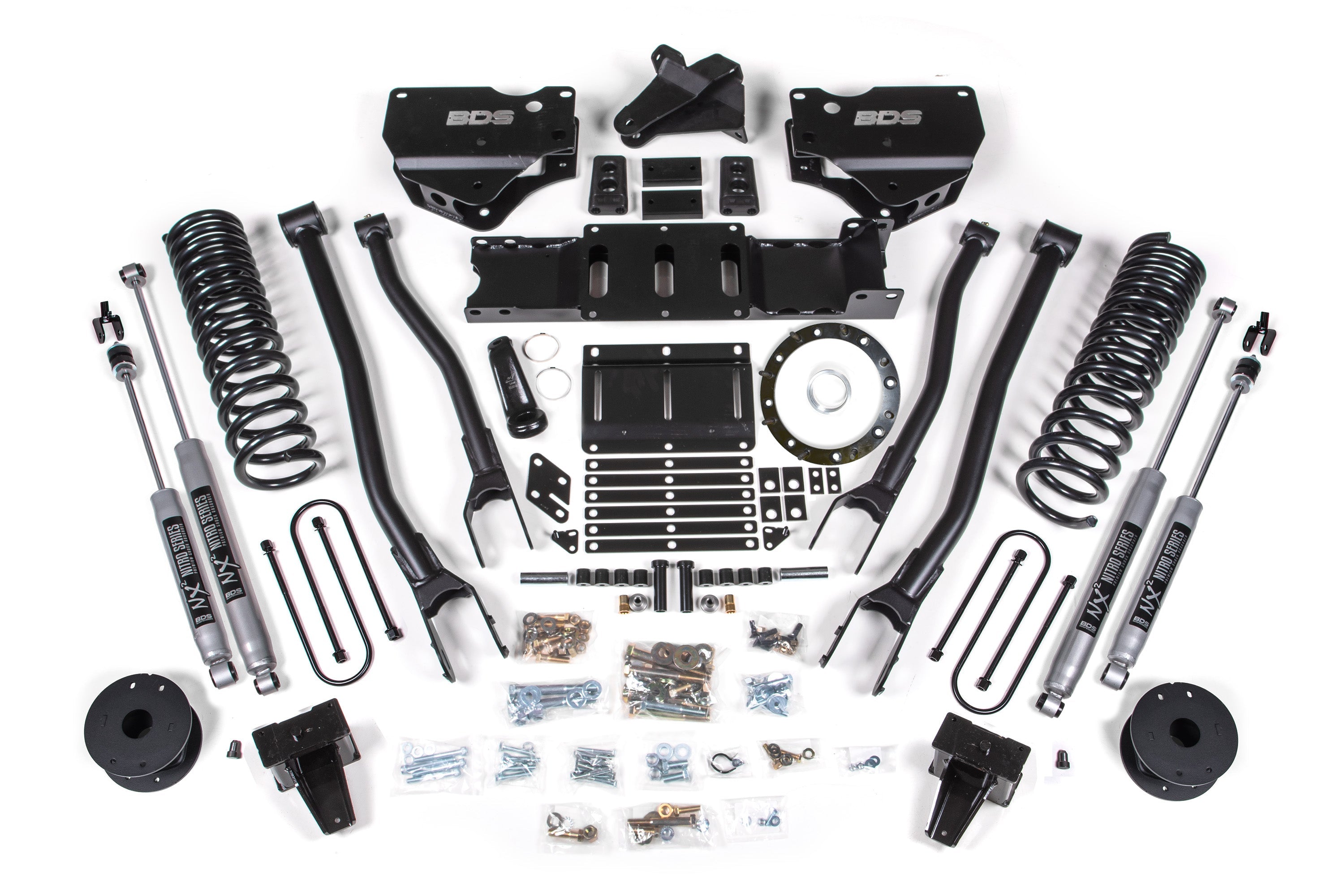 6 Inch Lift Kit w/ 4-Link | Ram 3500 w/ Rear Air Ride (19-24) 4WD | Diesel -1