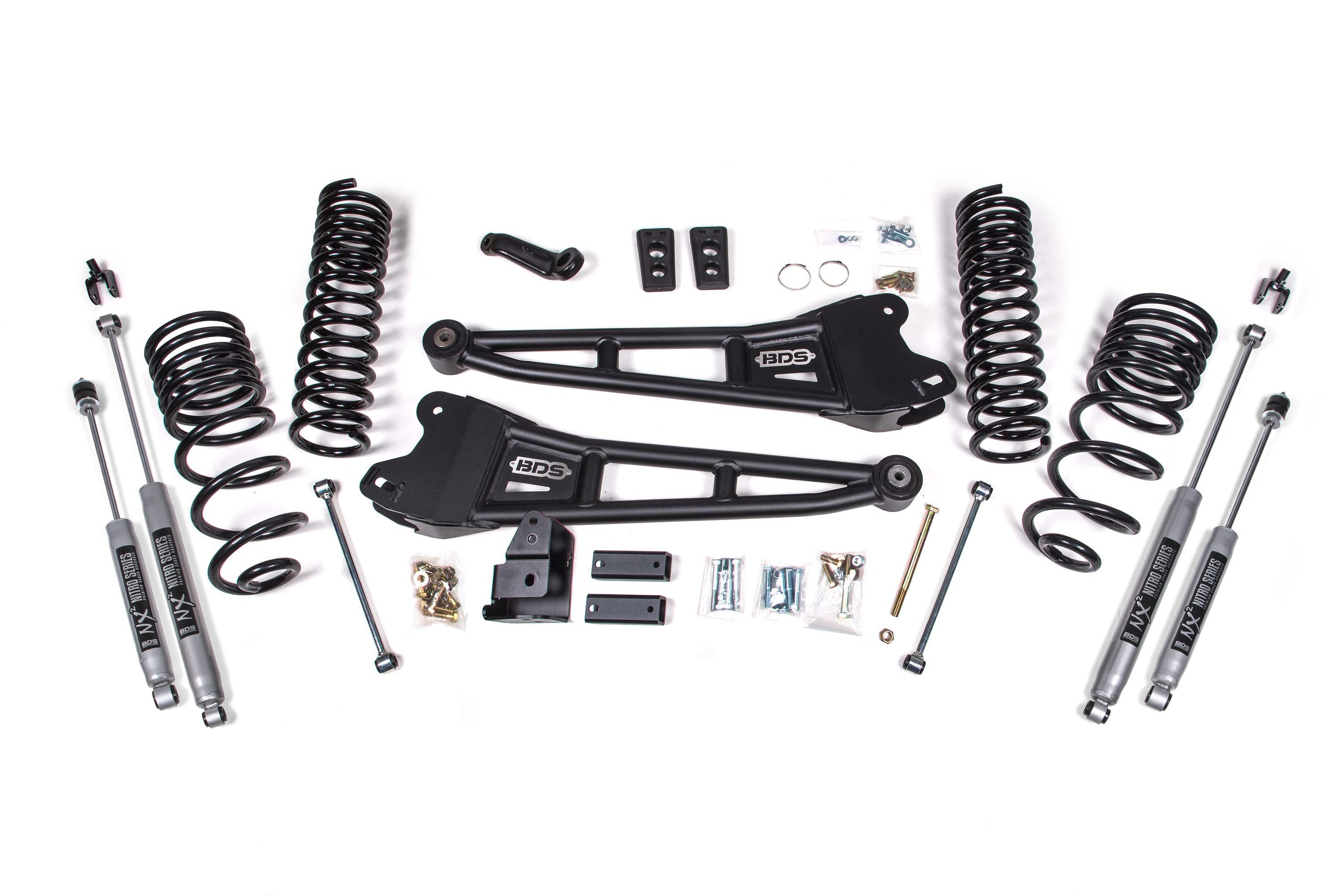 4 Inch Lift Kit w/ Radius Arm | Ram 2500 (14-18) 4WD | Gas -1