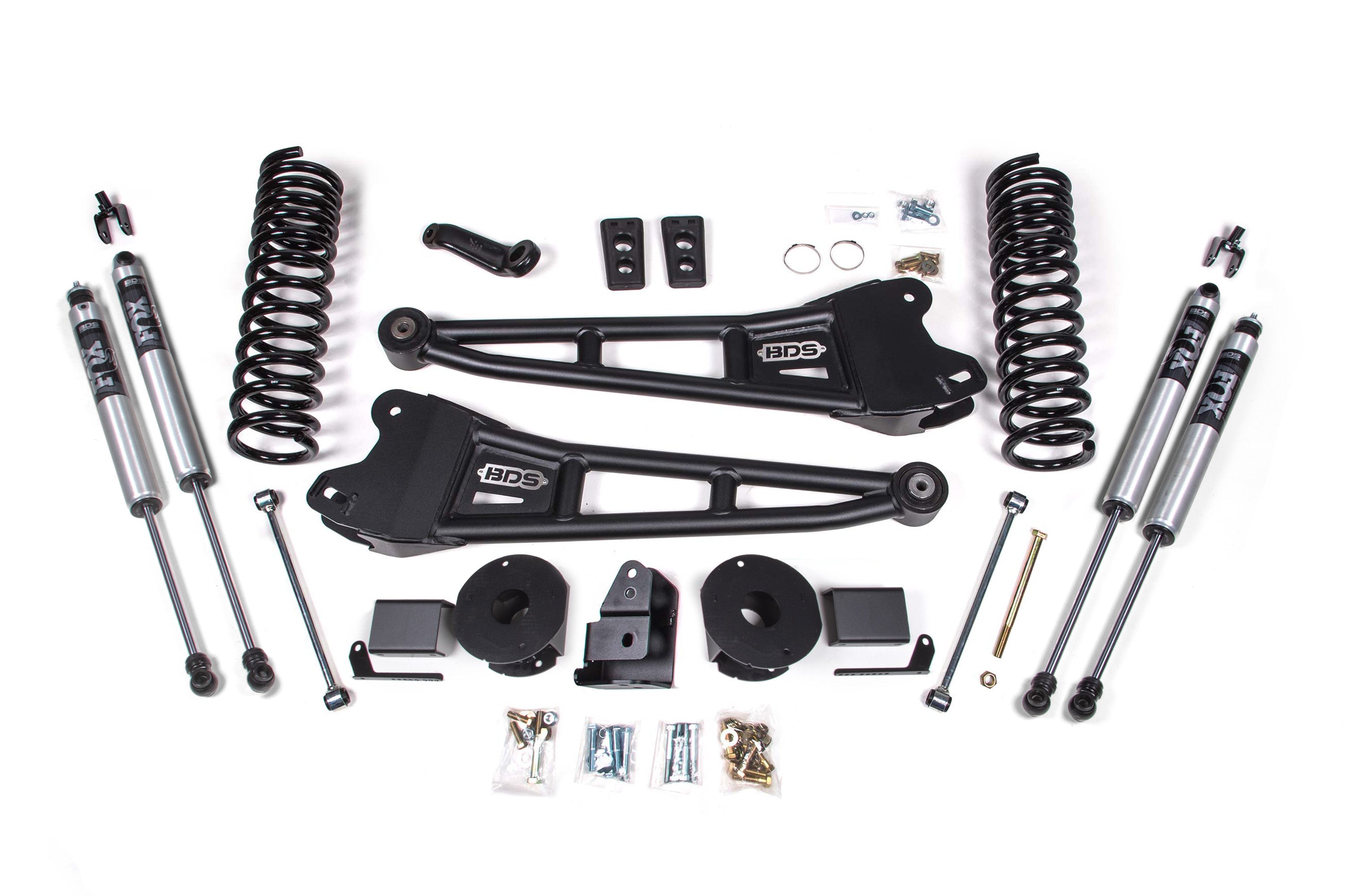 4 Inch Lift Kit w/ Radius Arm | Ram 2500 w/ Rear Air Ride (14-18) 4WD | Diesel -1